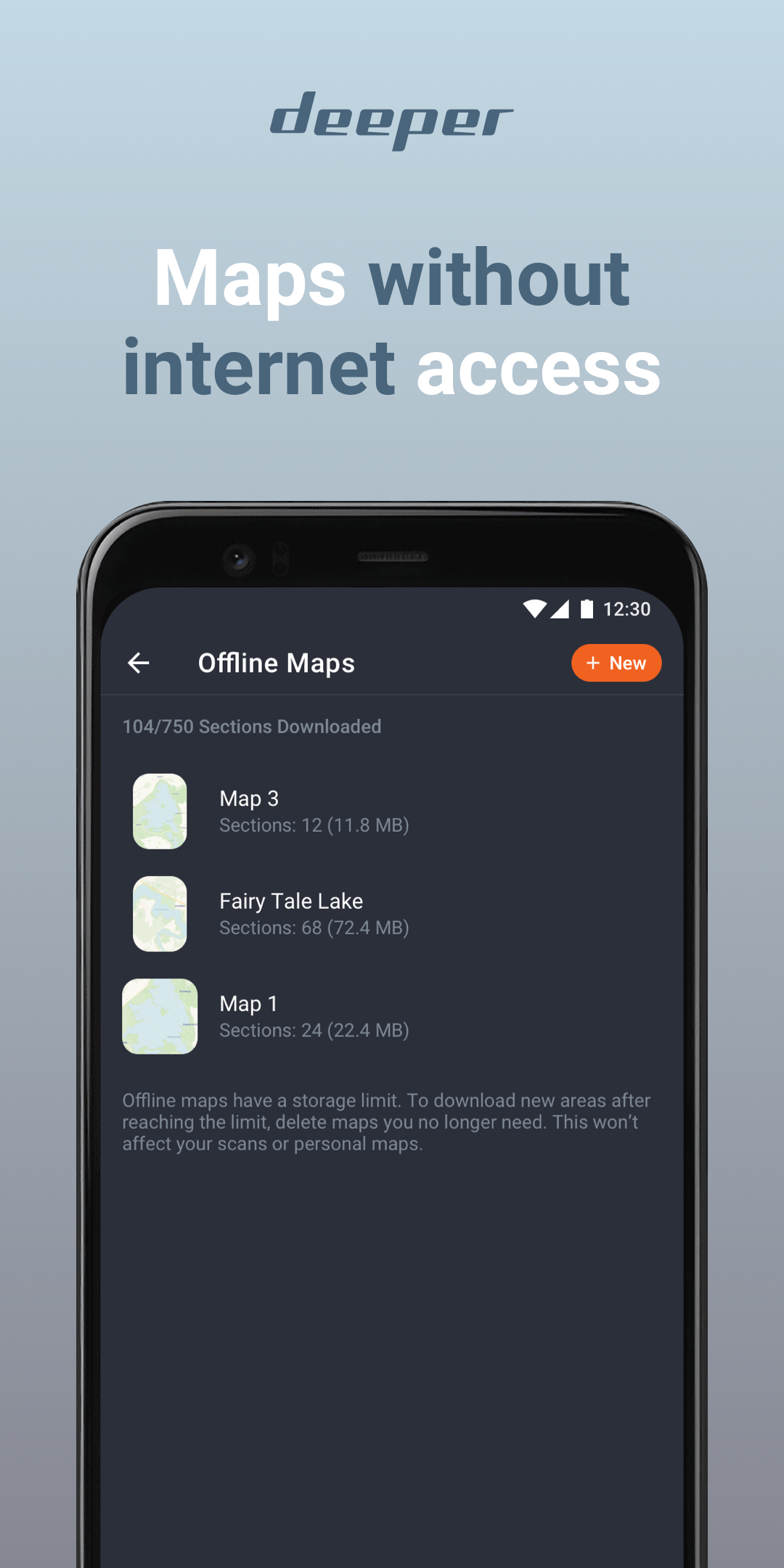 اسکرین شات 7 برنامه Fish Deeper - Fishing App