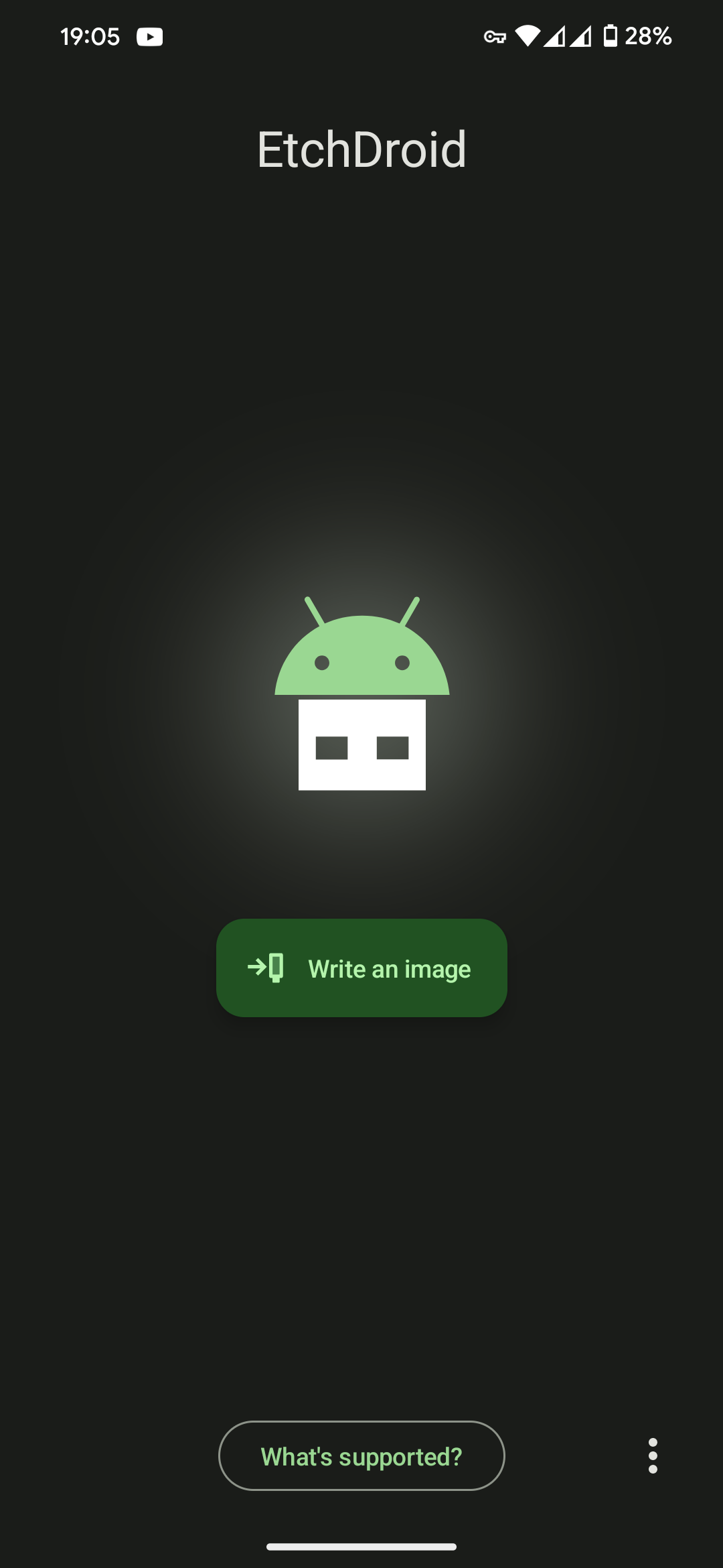 اسکرین شات 1 برنامه EtchDroid ISO to USB Writer