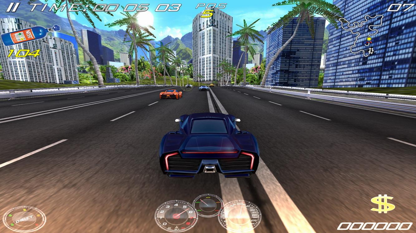 اسکرین شات 3 بازی Speed Racing Ultimate 5
