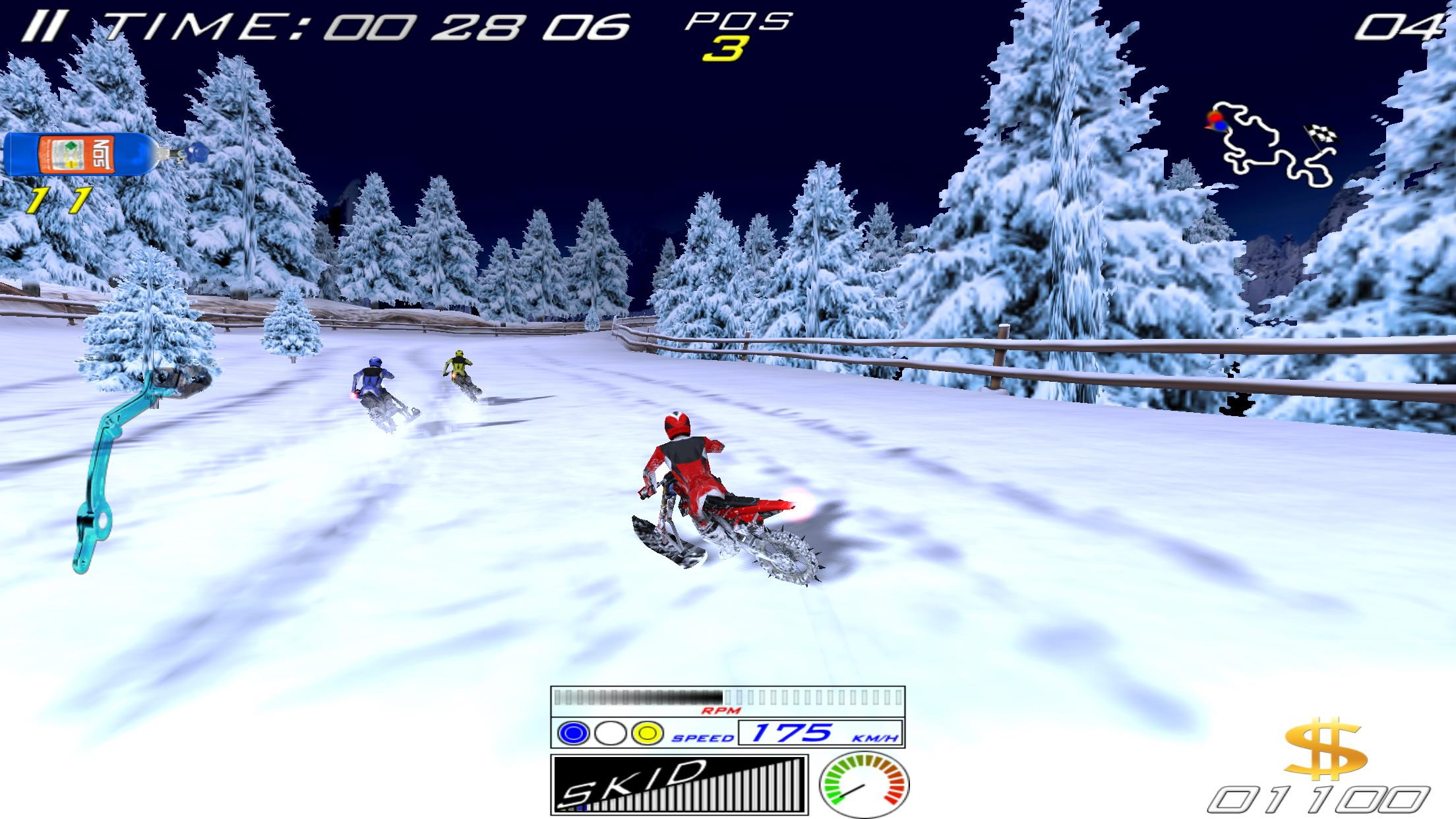 اسکرین شات 4 بازی XTrem SnowBike