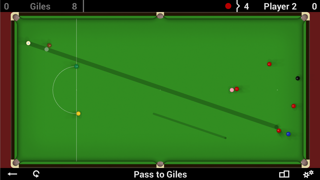اسکرین شات 1 بازی Total Snooker Classic