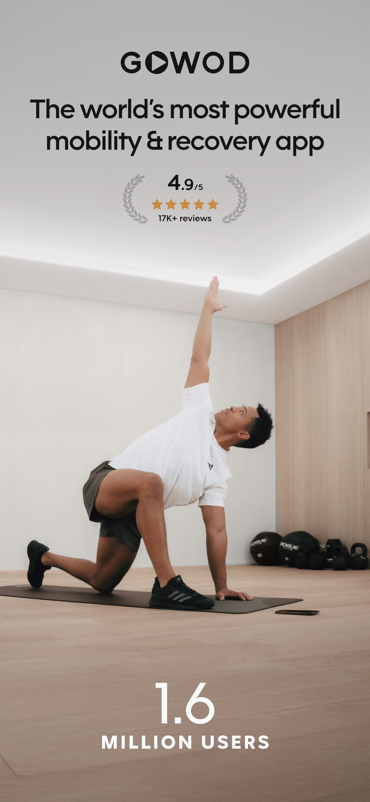اسکرین شات 1 برنامه GOWOD – Mobility & Stretching