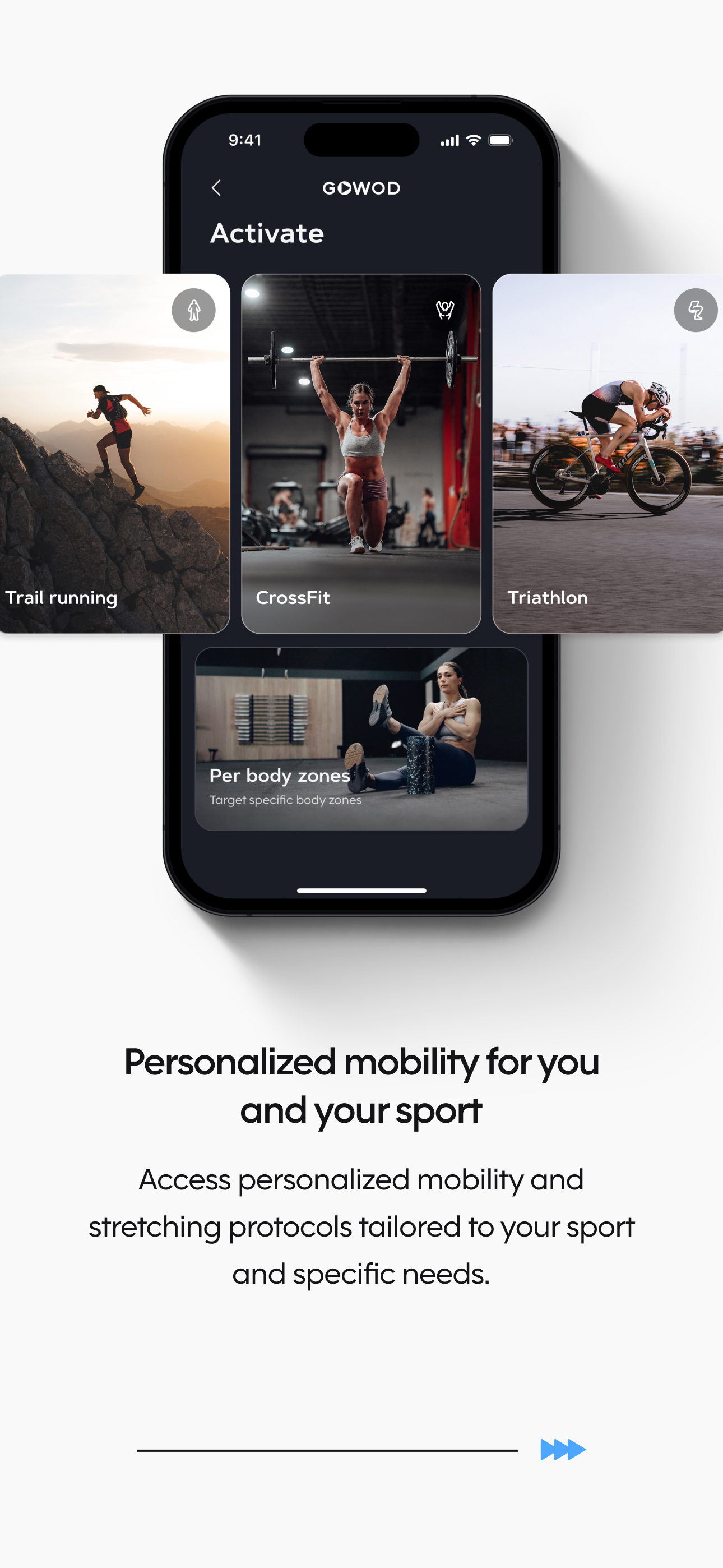 اسکرین شات 2 برنامه GOWOD – Mobility & Stretching