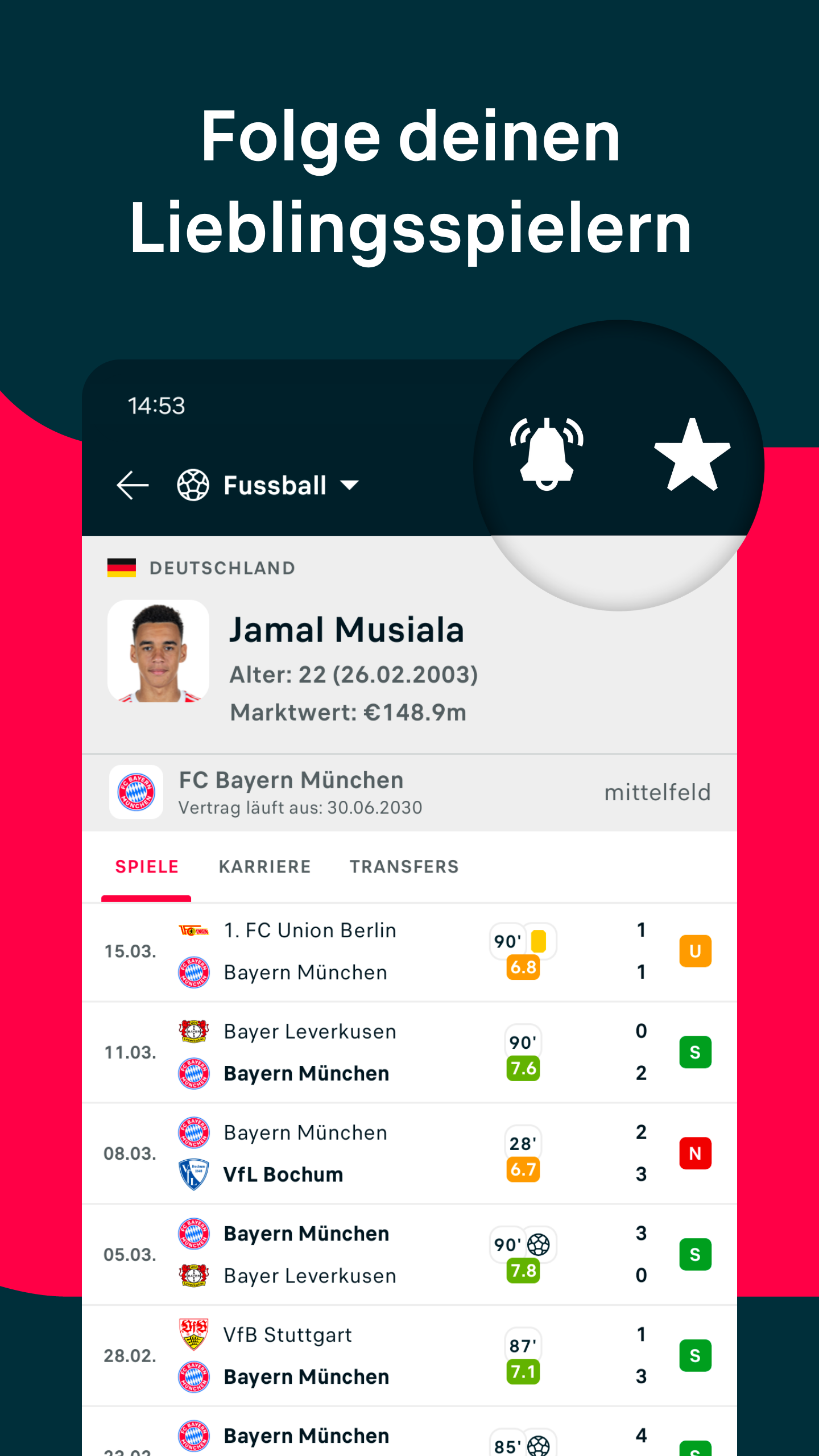 اسکرین شات 6 برنامه Flashscore: Ergebnisse & News