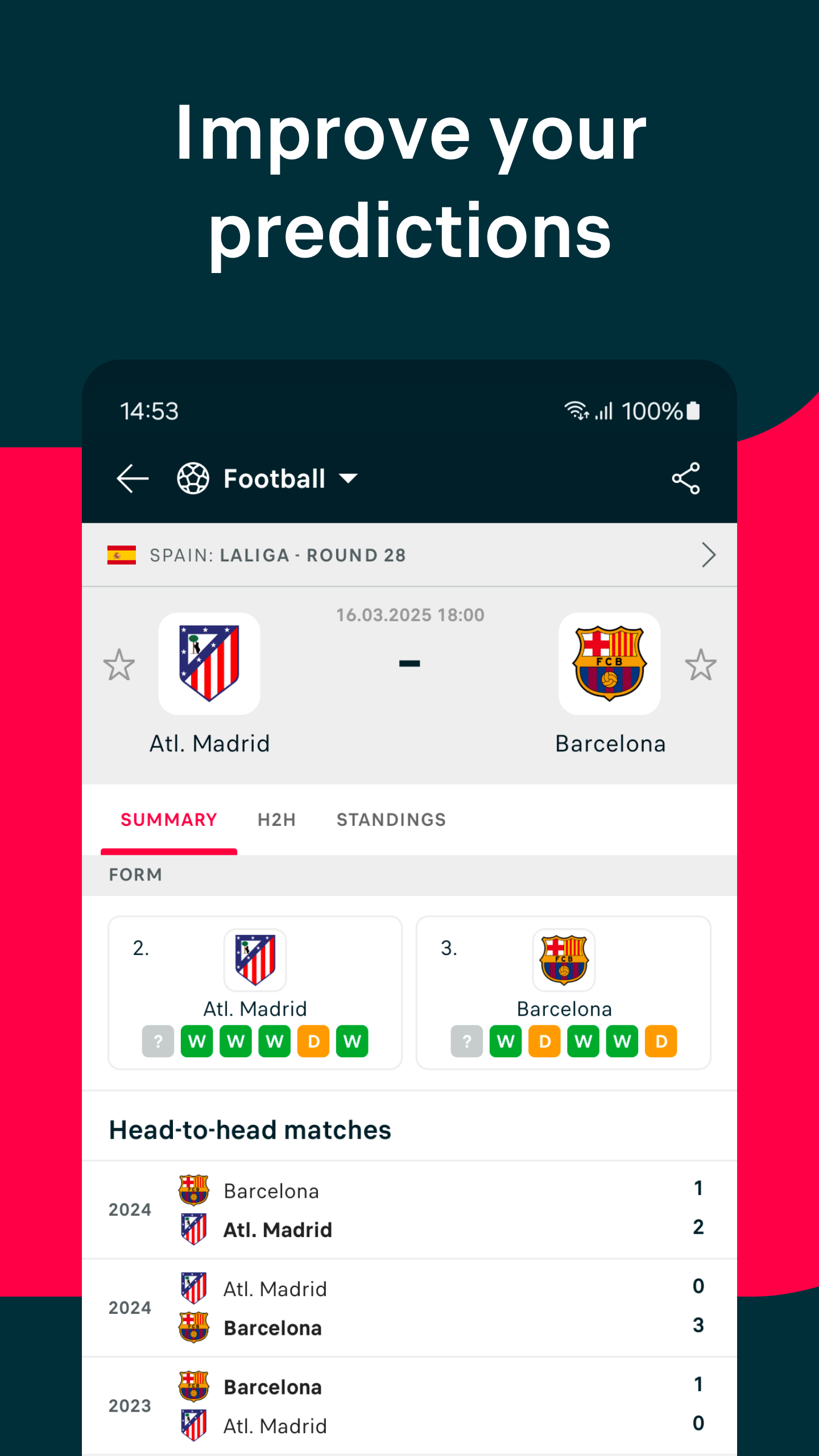 اسکرین شات 7 برنامه Flashscore: Live Scores & News