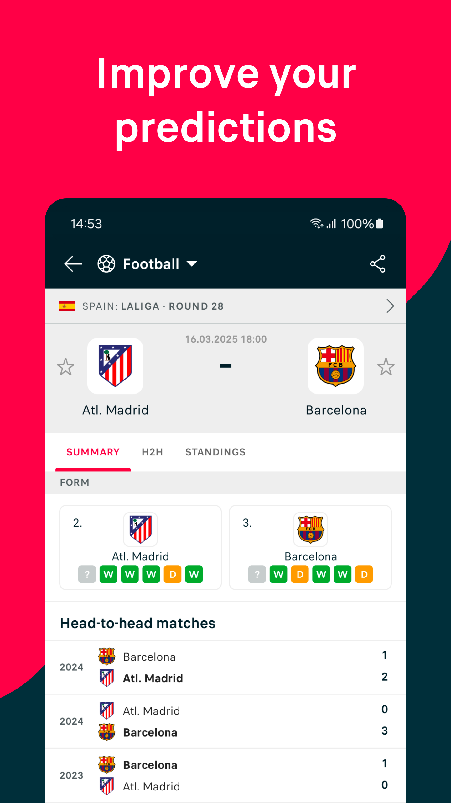 اسکرین شات 8 برنامه Flashscore: Live Scores & News