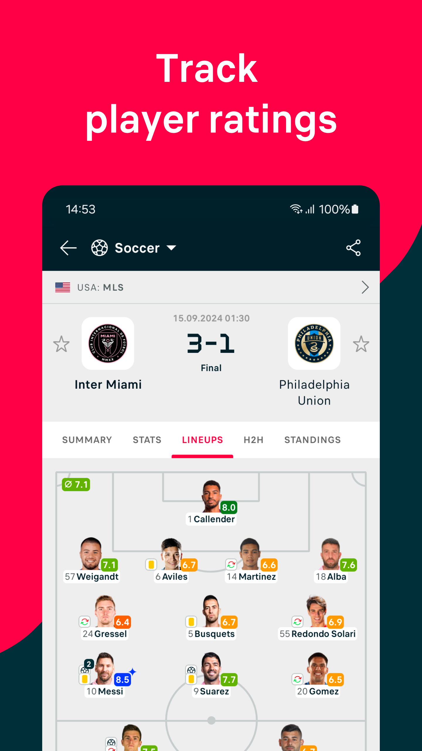 اسکرین شات 8 برنامه Flashscore: Scores & News