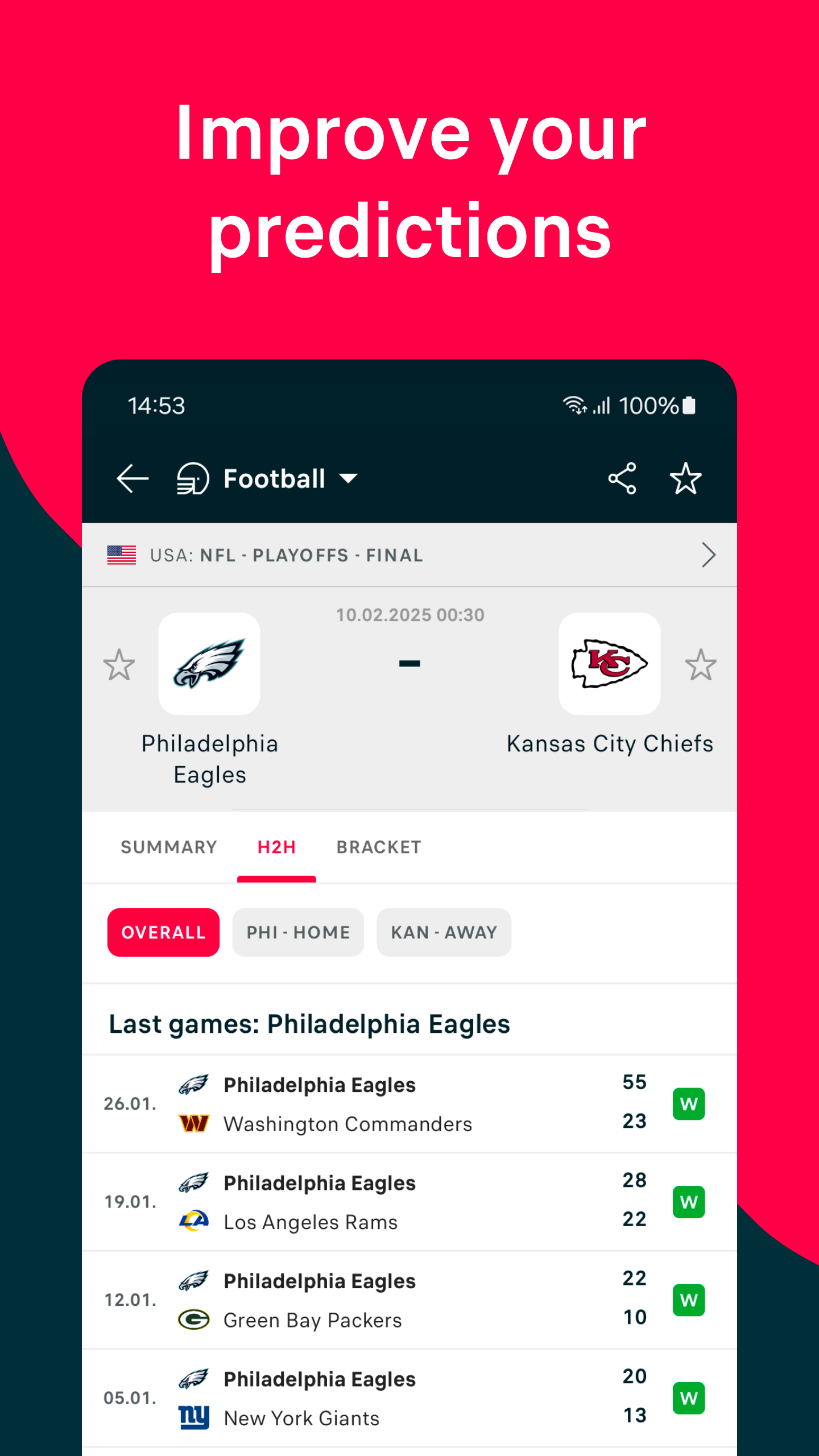 اسکرین شات 5 برنامه Flashscore: Scores & News