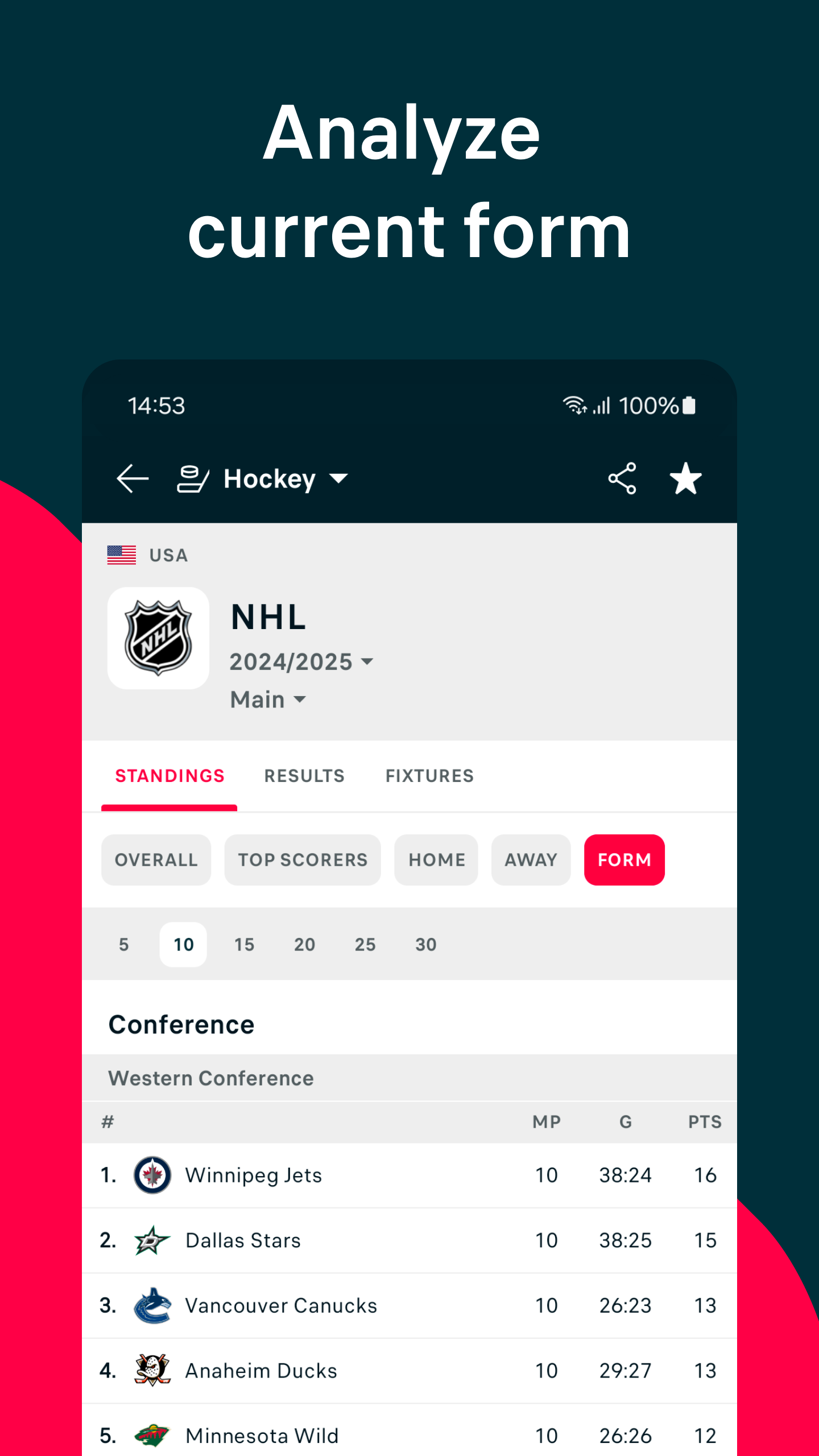 اسکرین شات 4 برنامه Flashscore: Scores & News