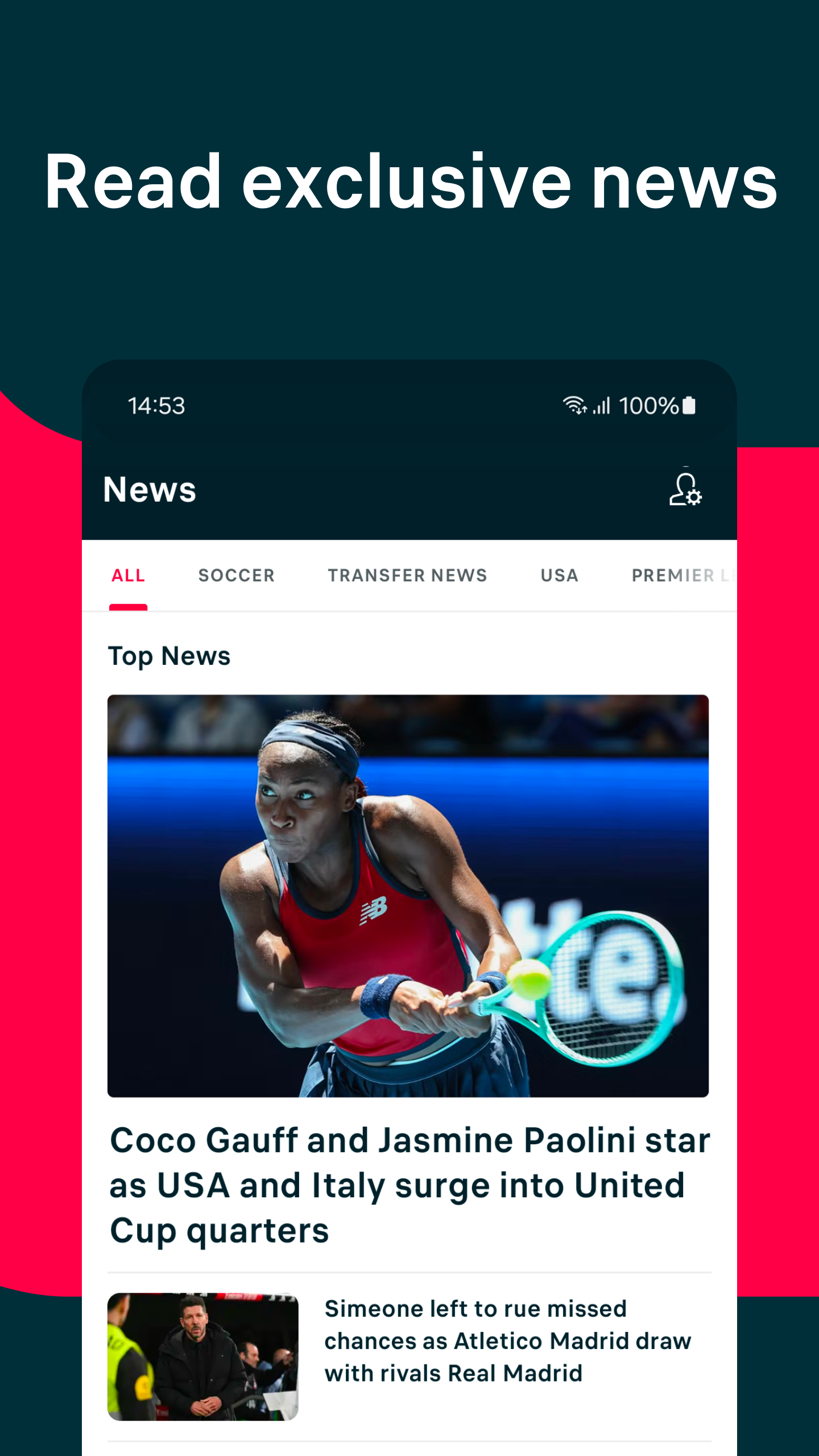 اسکرین شات 6 برنامه Flashscore: Scores & News