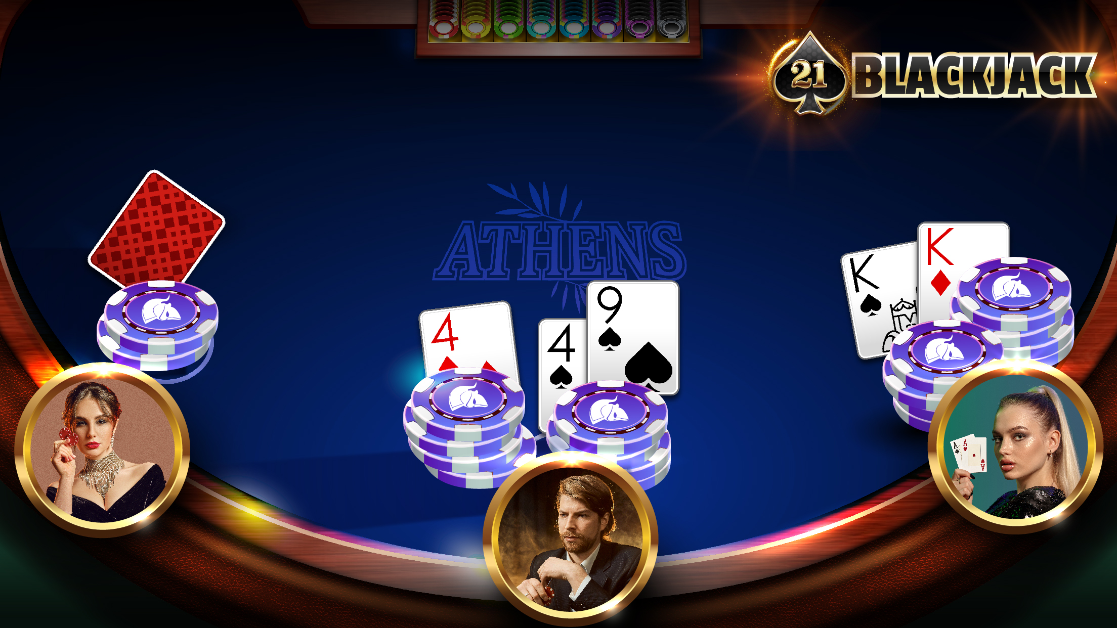 اسکرین شات 1 بازی BlackJack 21 - Online Casino