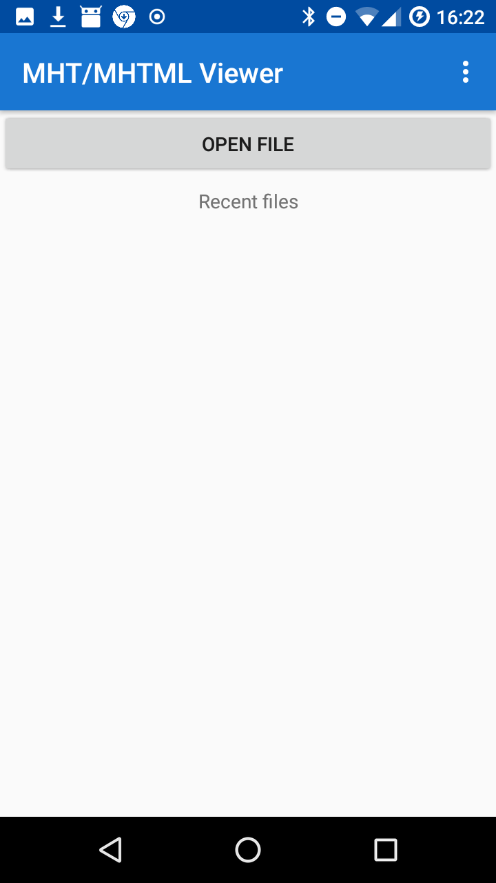 اسکرین شات برنامه MHT/MHTML Viewer 4