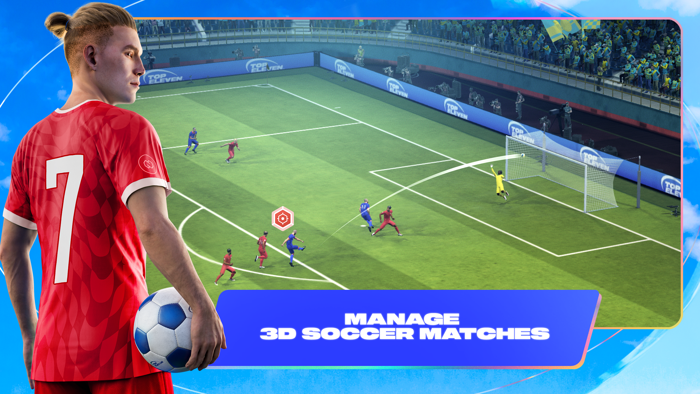 اسکرین شات 2 بازی Top Eleven Be a Soccer Manager