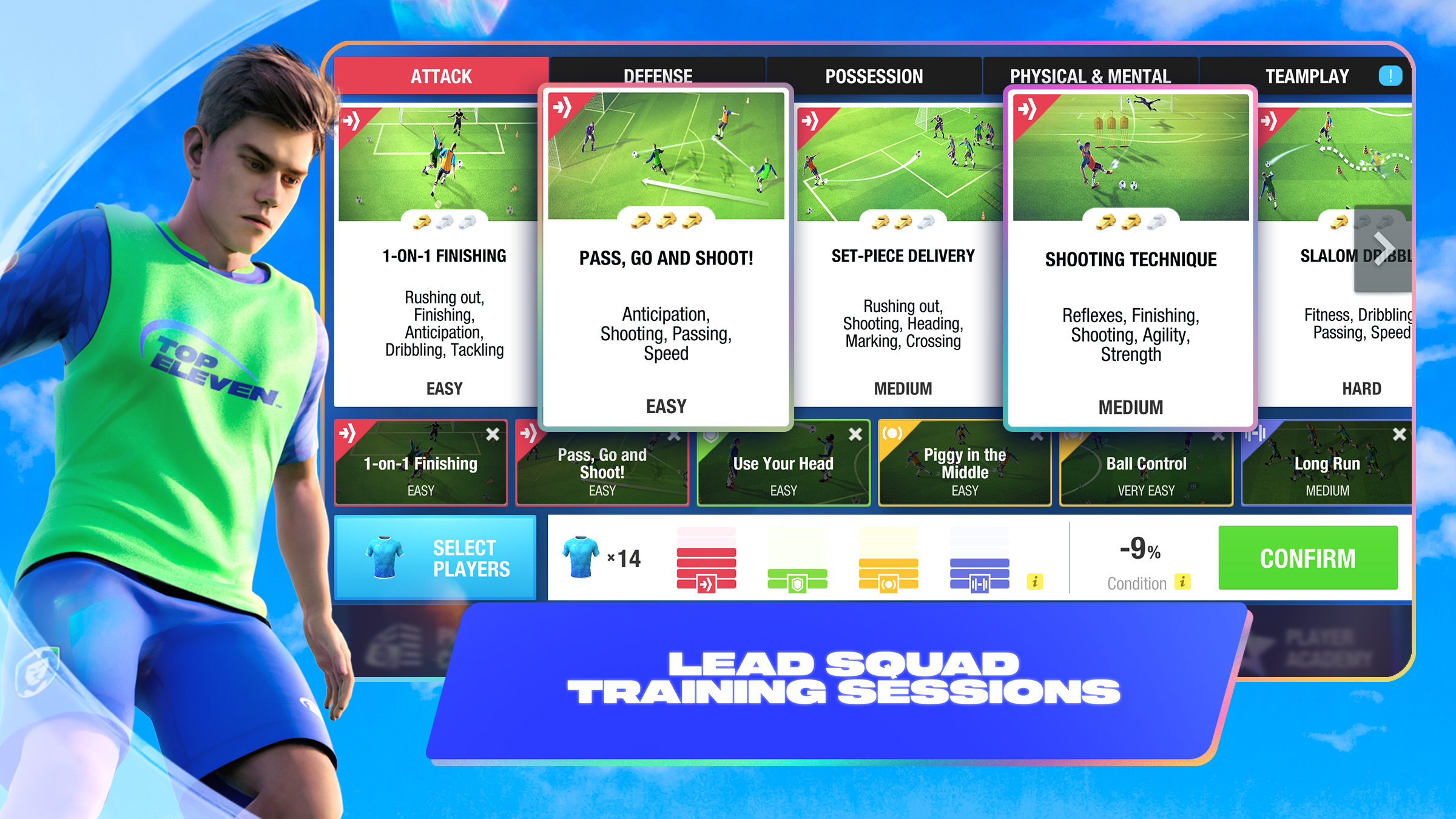 اسکرین شات 5 بازی Top Eleven Be a Soccer Manager