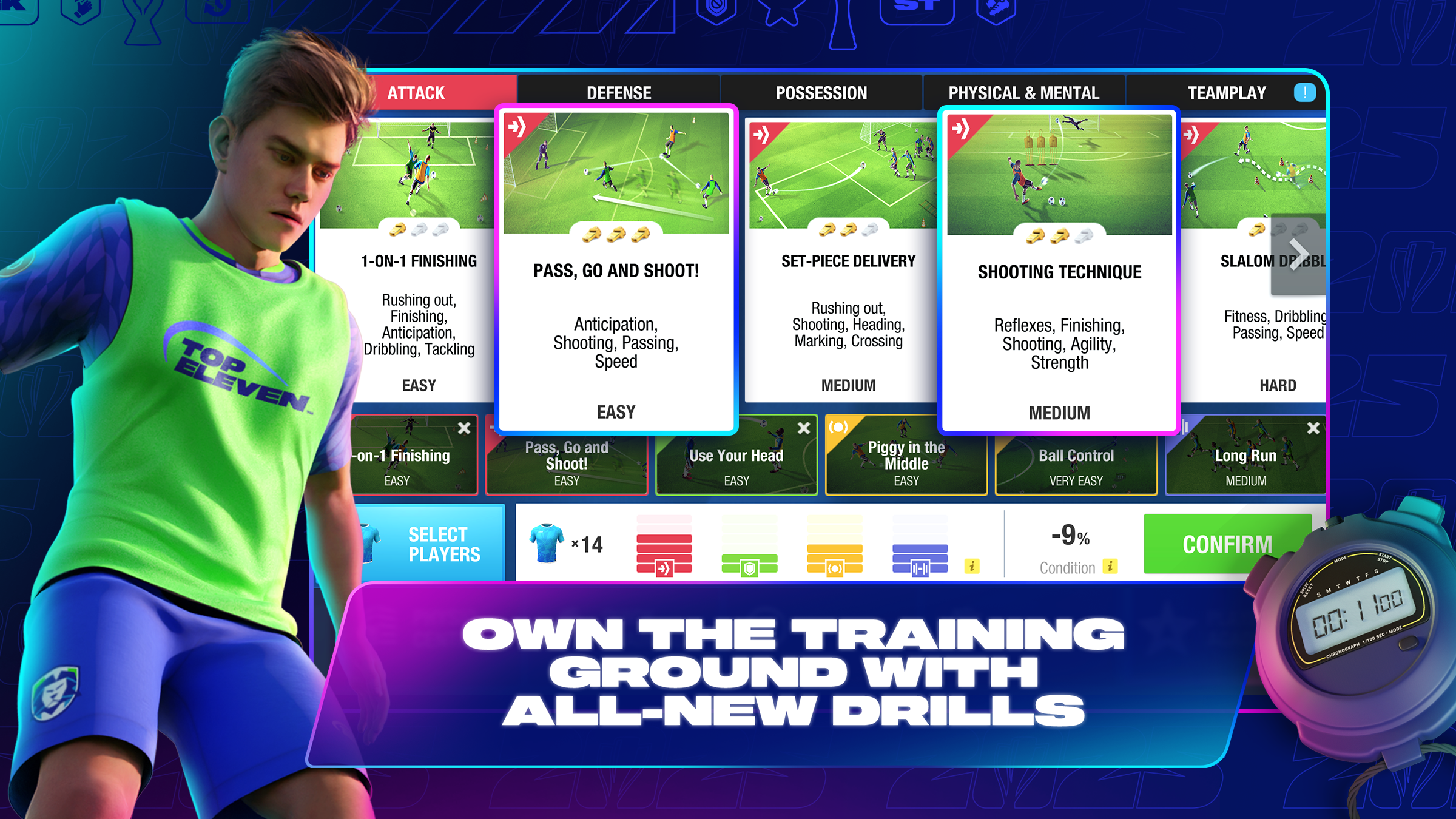 اسکرین شات 4 بازی Top Eleven Be a Soccer Manager