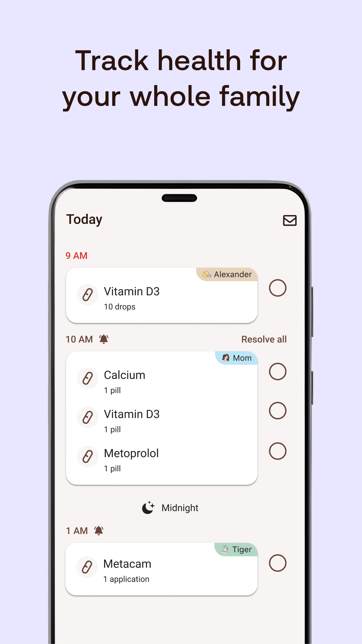 اسکرین شات 3 برنامه Meds & Pill Reminder MyTherapy