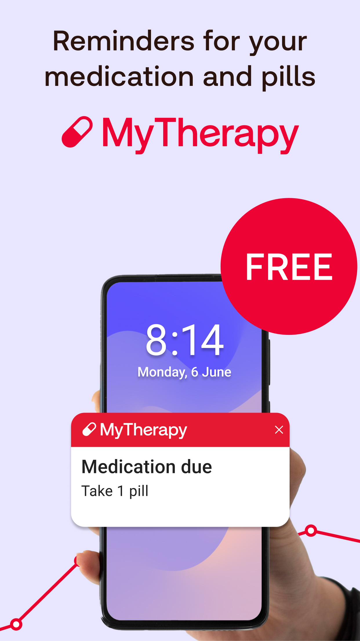 اسکرین شات 1 برنامه Meds & Pill Reminder MyTherapy