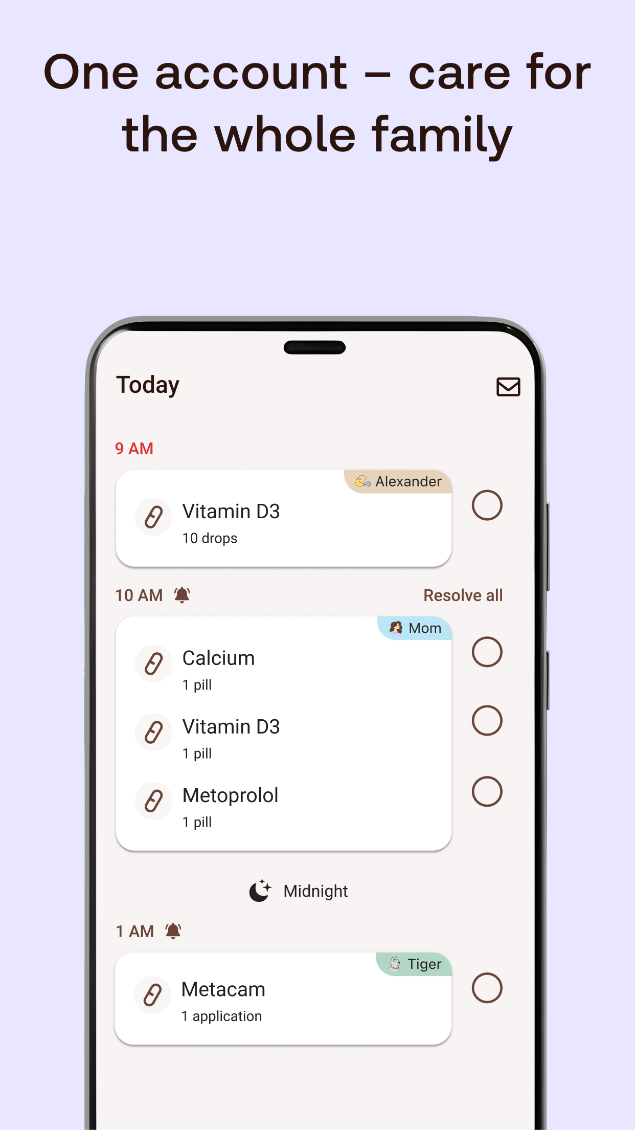 اسکرین شات 3 برنامه Meds & Pill Reminder MyTherapy