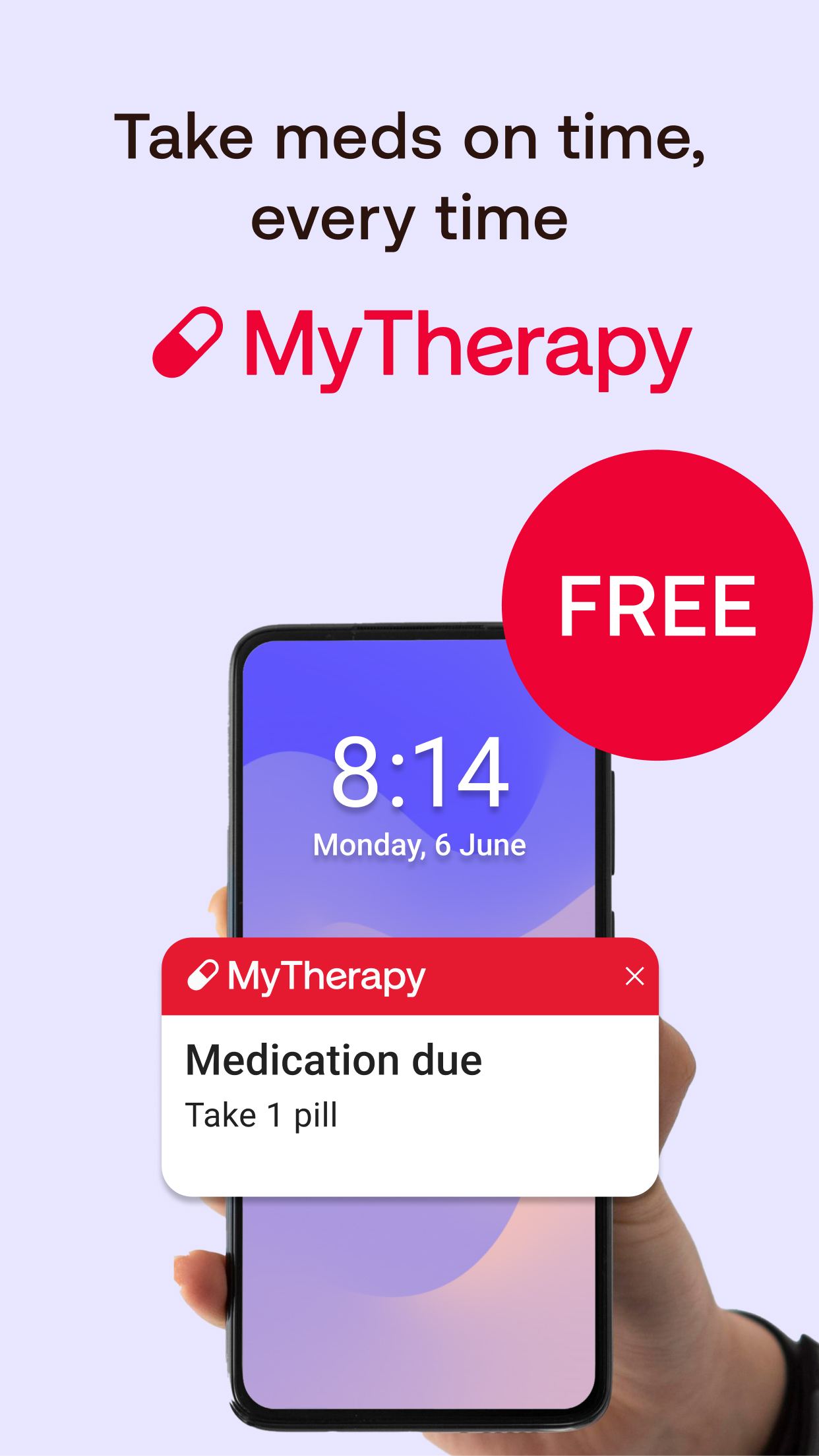 اسکرین شات 1 برنامه Meds & Pill Reminder MyTherapy