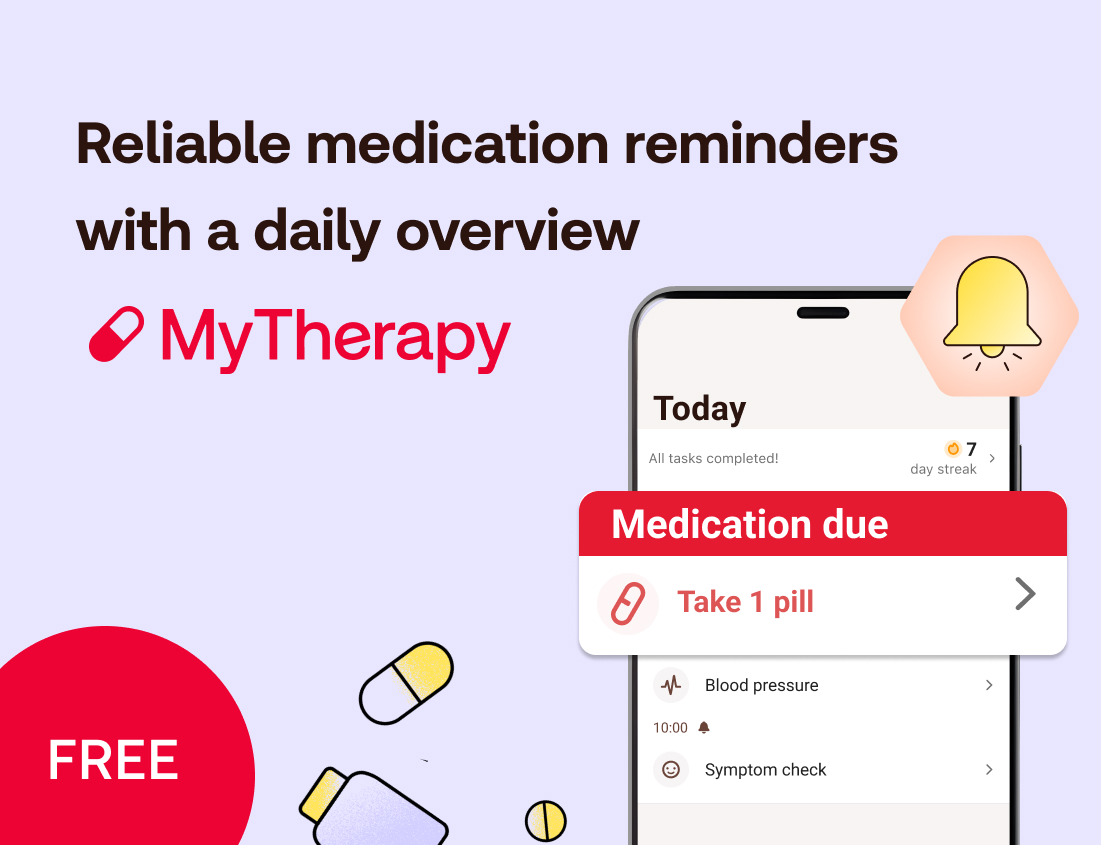 اسکرین شات 1 برنامه Meds & Pill Reminder MyTherapy