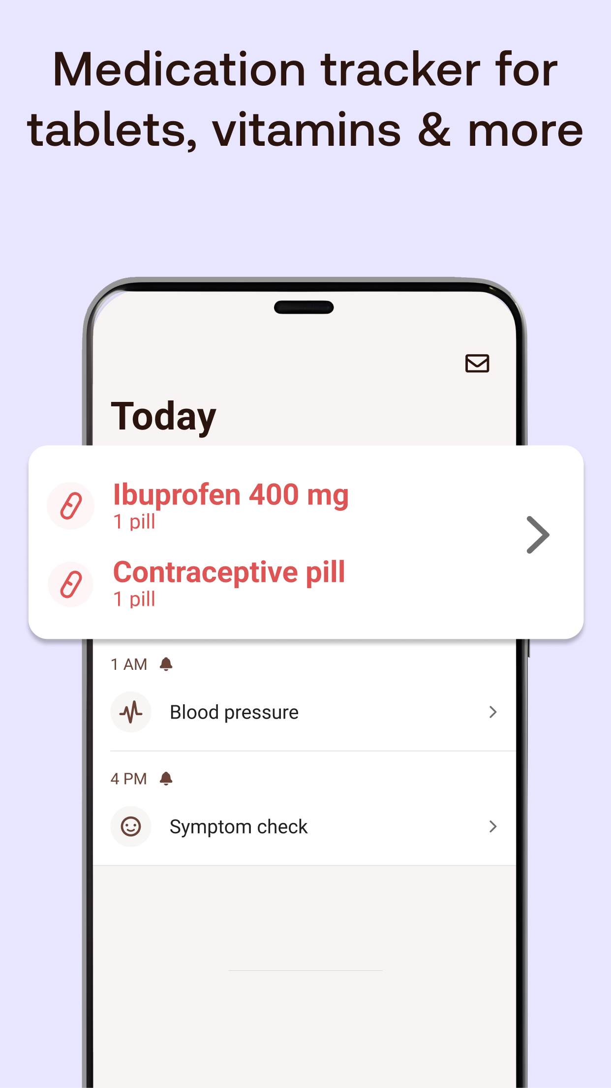 اسکرین شات 4 برنامه Meds & Pill Reminder MyTherapy