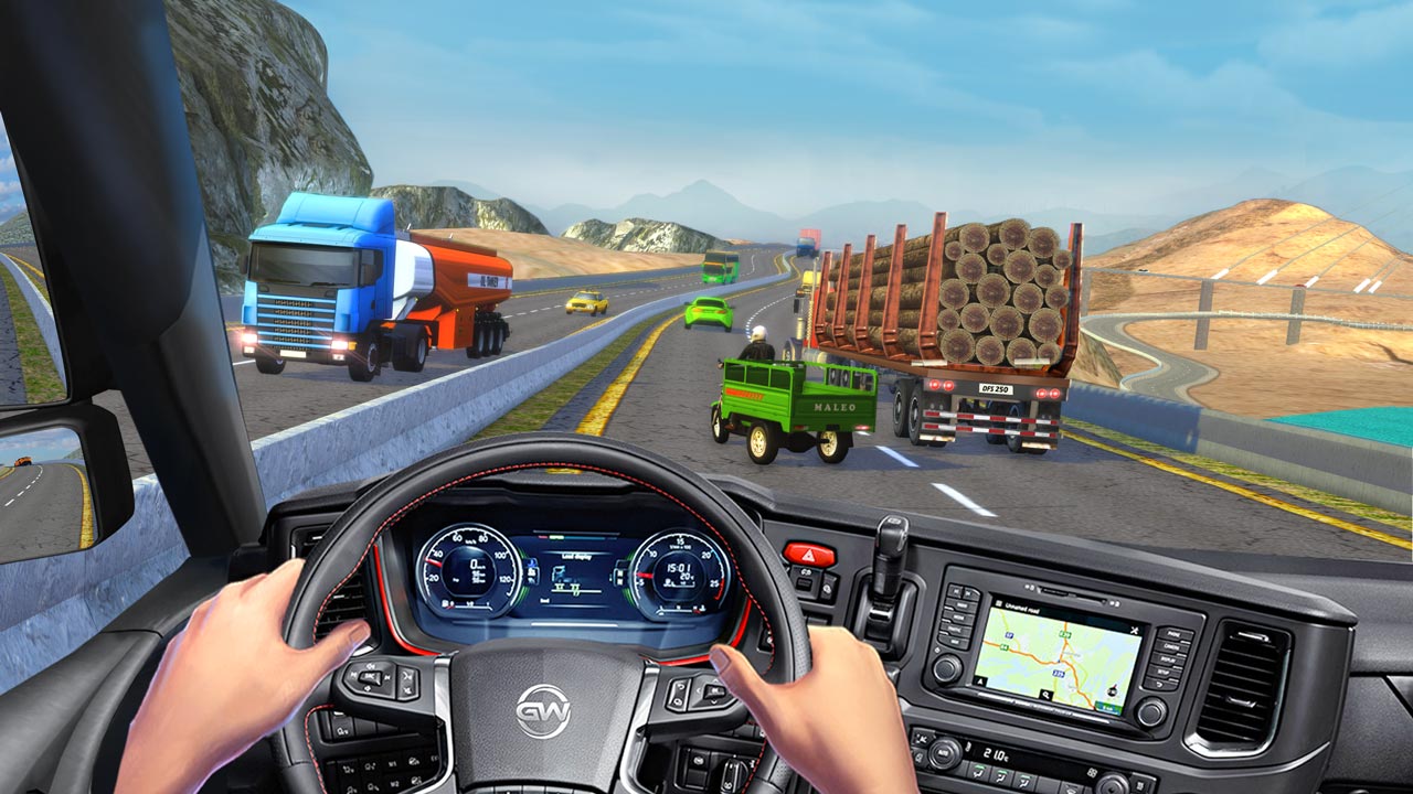 اسکرین شات 4 بازی Truck Simulator: Driving Games