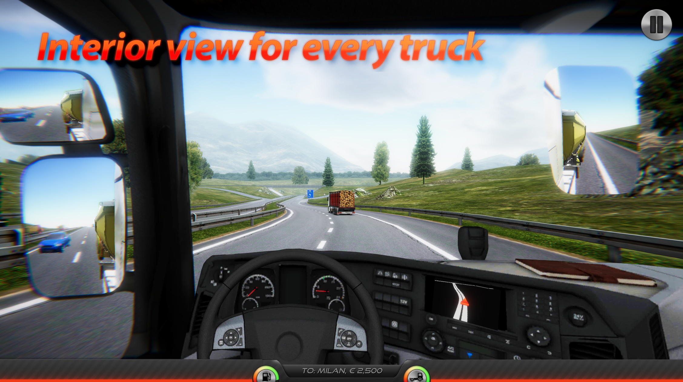 اسکرین شات 5 بازی Truckers of Europe 2