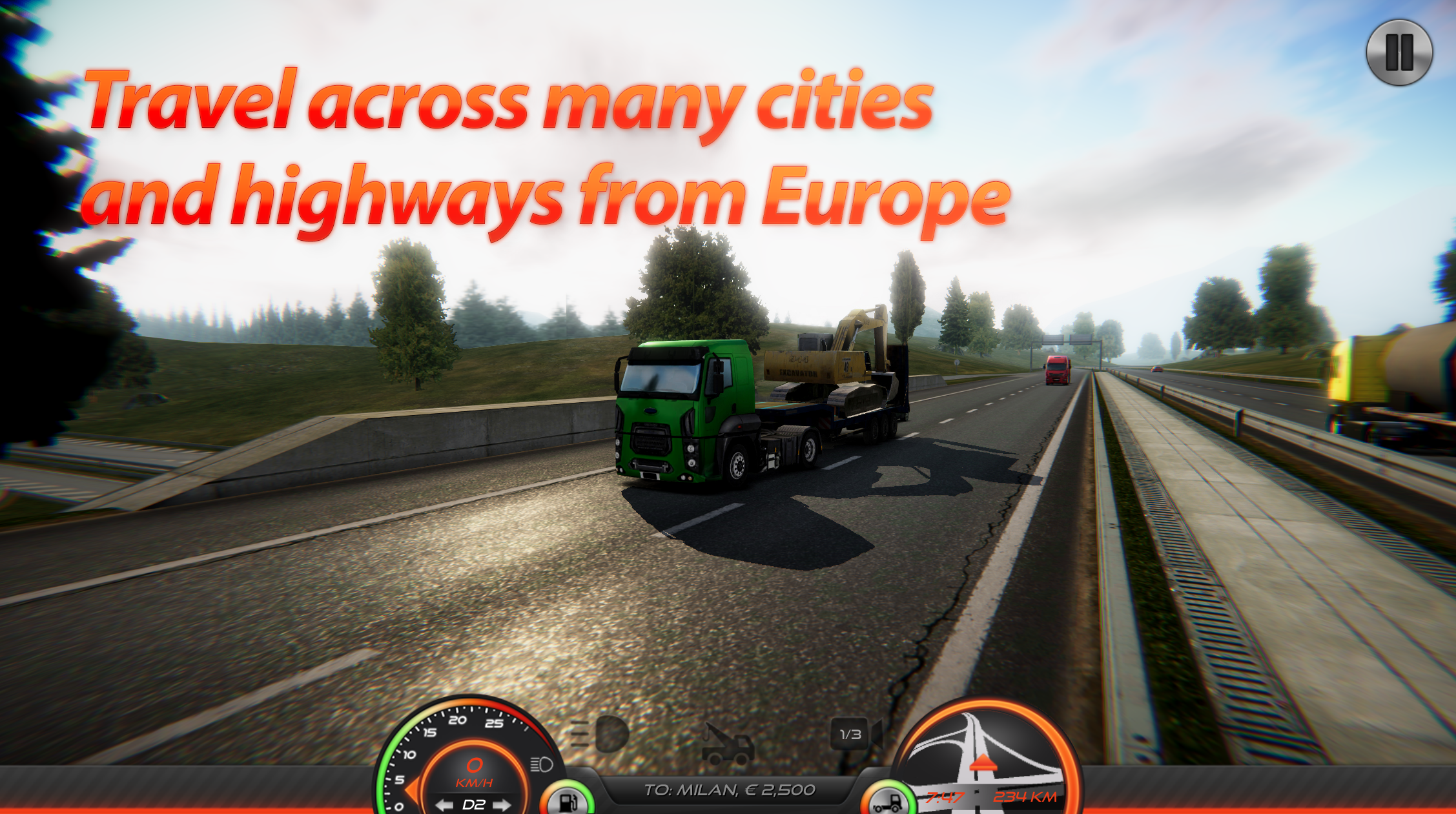 اسکرین شات 6 بازی Truckers of Europe 2