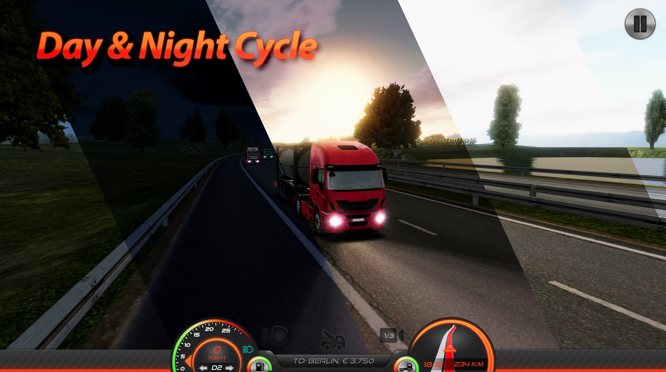 اسکرین شات 4 بازی Truckers of Europe 2