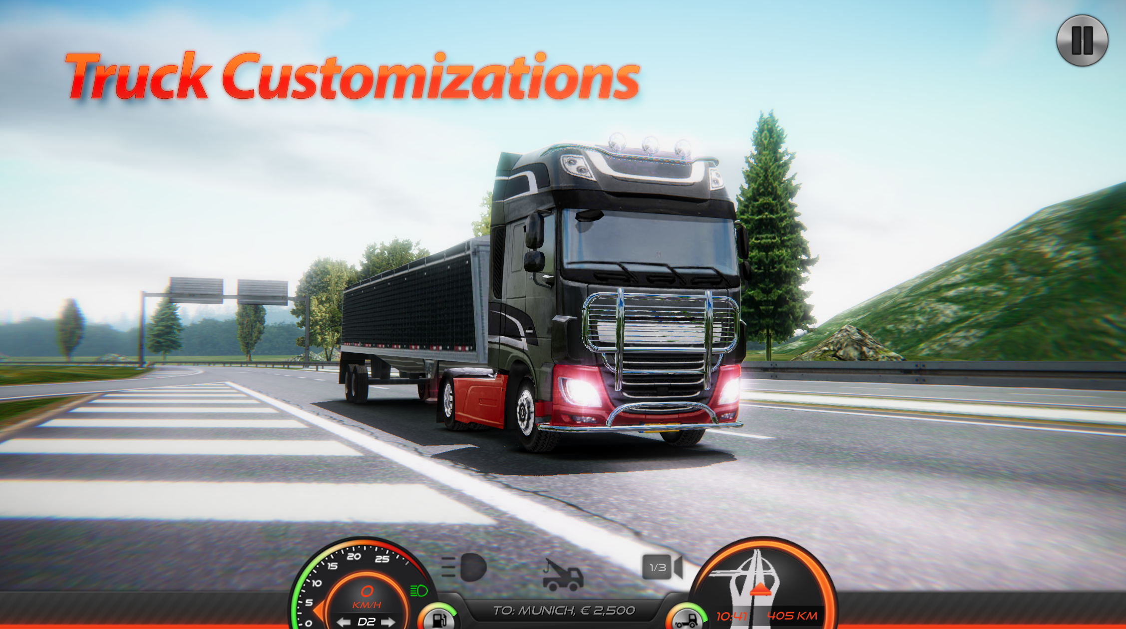 اسکرین شات 7 بازی Truckers of Europe 2