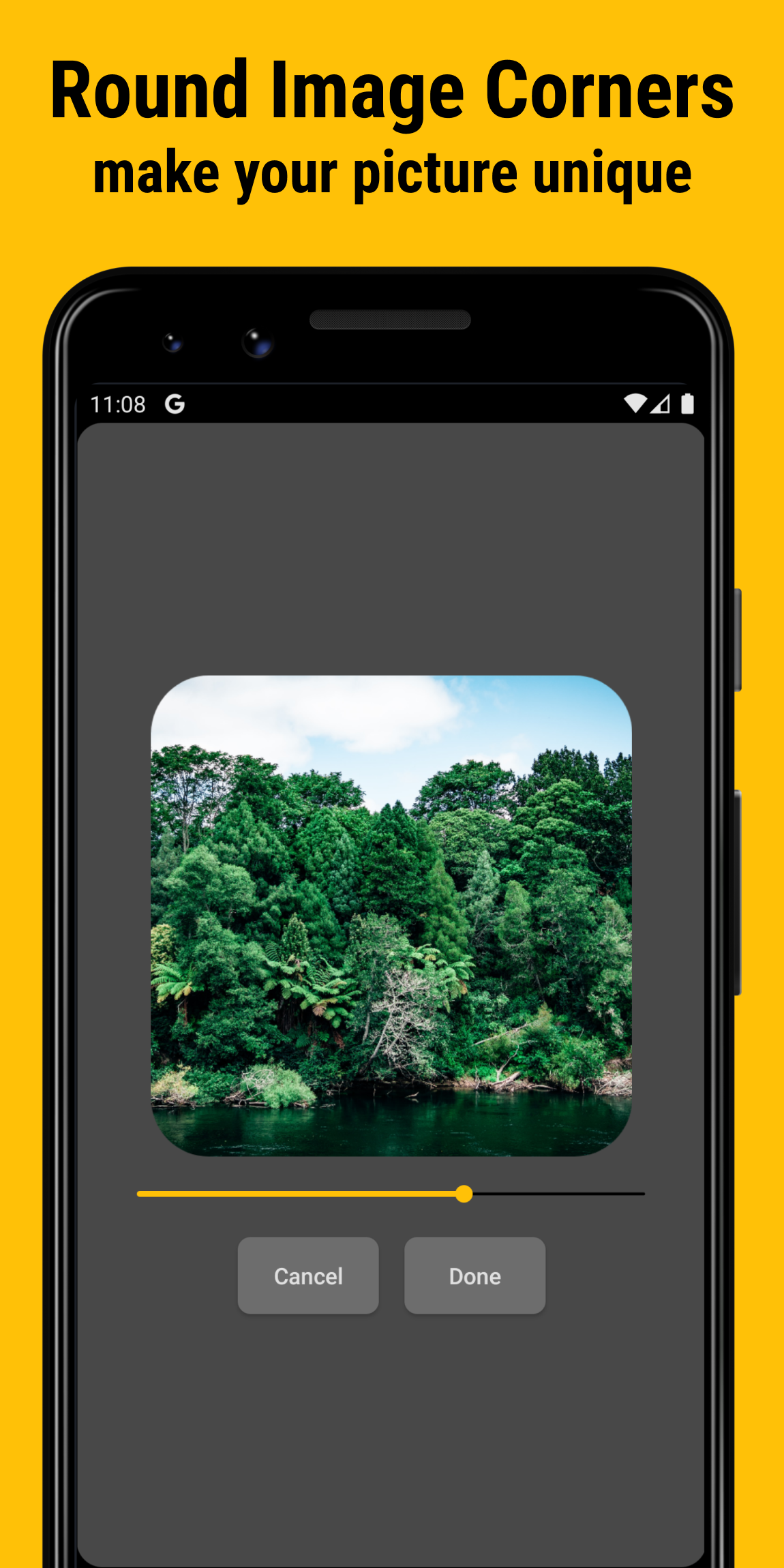 اسکرین شات 4 برنامه Crop My Pic: Crop Resize Image