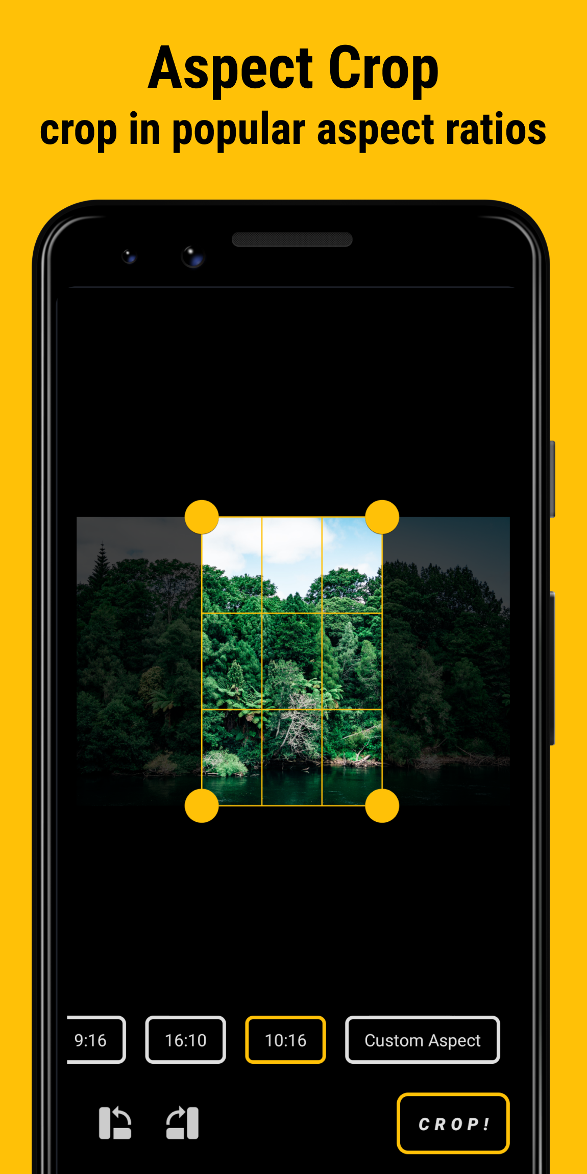 اسکرین شات 1 برنامه Crop My Pic: Crop Resize Image