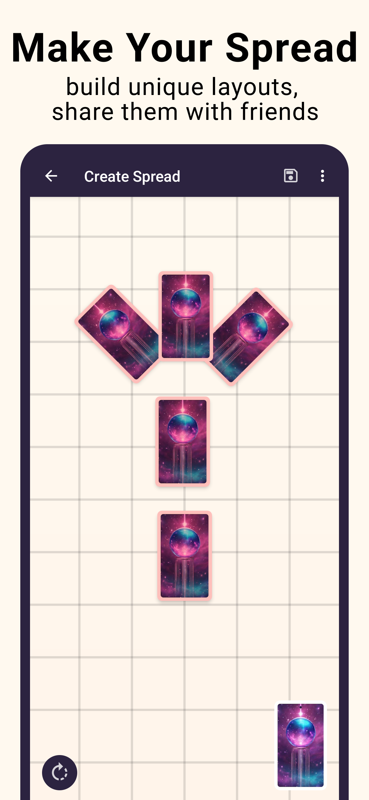 اسکرین شات 7 برنامه Tarot Divination - Cards Deck