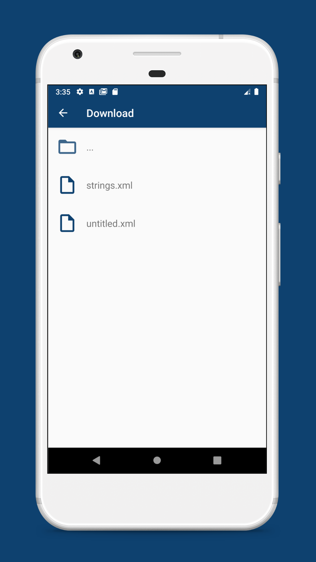 اسکرین شات 3 برنامه XML Viewer - Reader and Opener