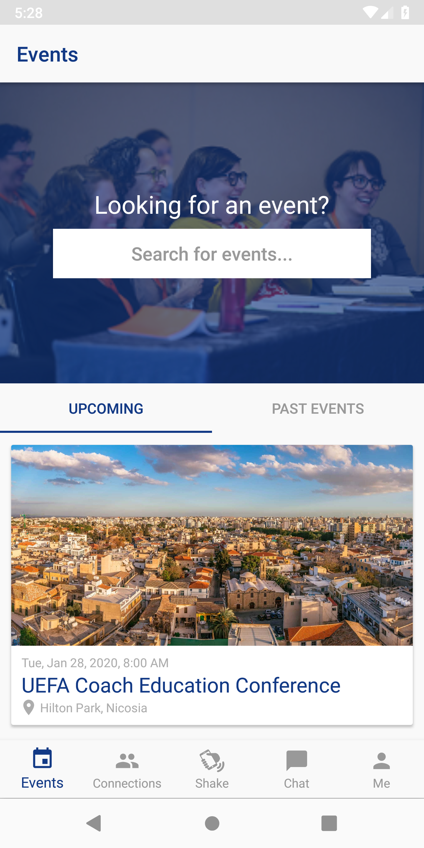 اسکرین شات 2 برنامه UEFA Events