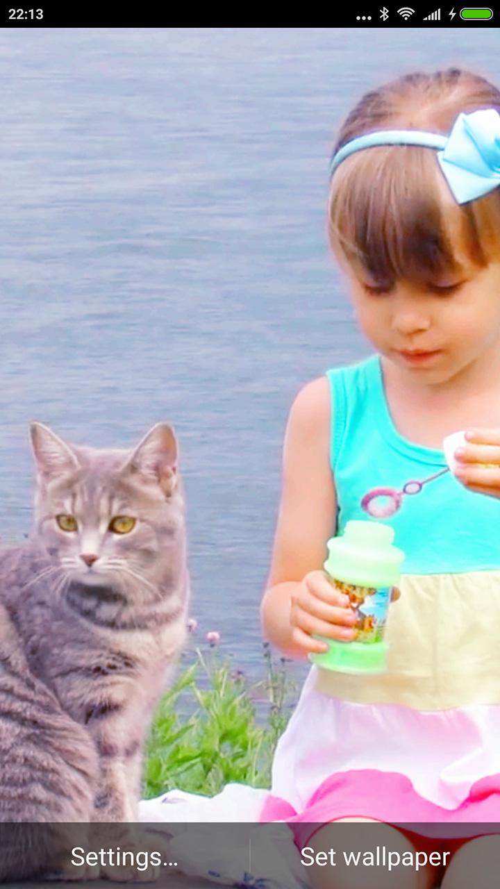 اسکرین شات 1 برنامه MagicWall - video wallpaper