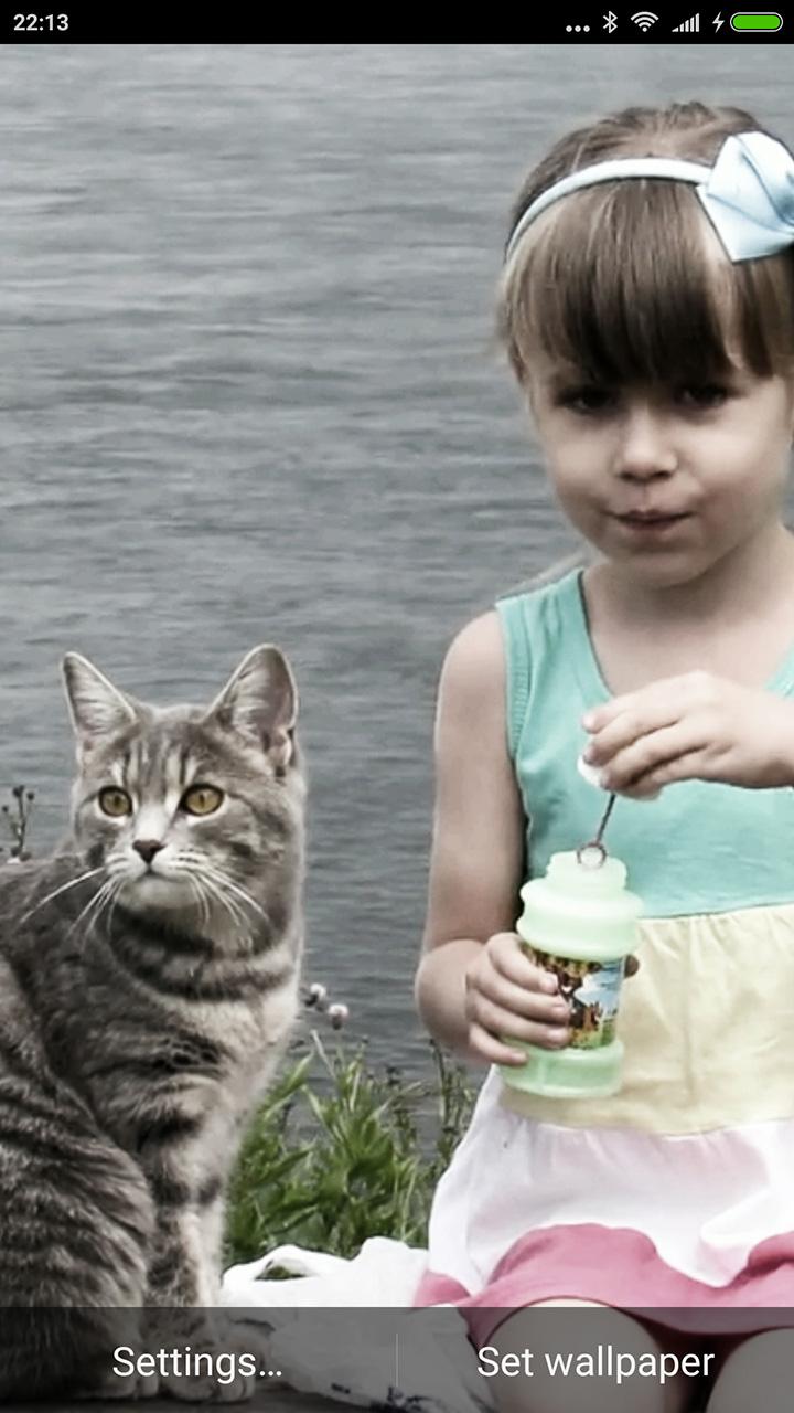 اسکرین شات 2 برنامه MagicWall - video wallpaper