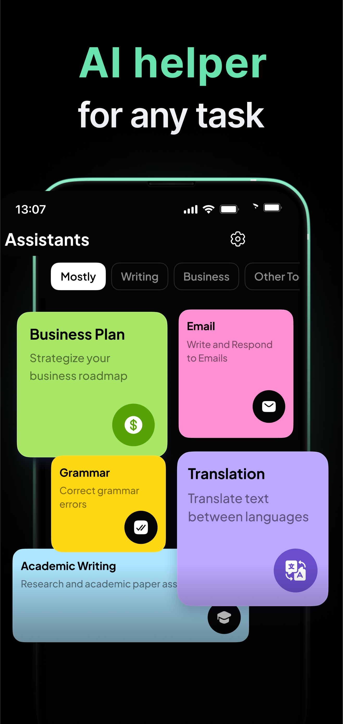 اسکرین شات 6 برنامه Ask Me Anything - AI Chatbot