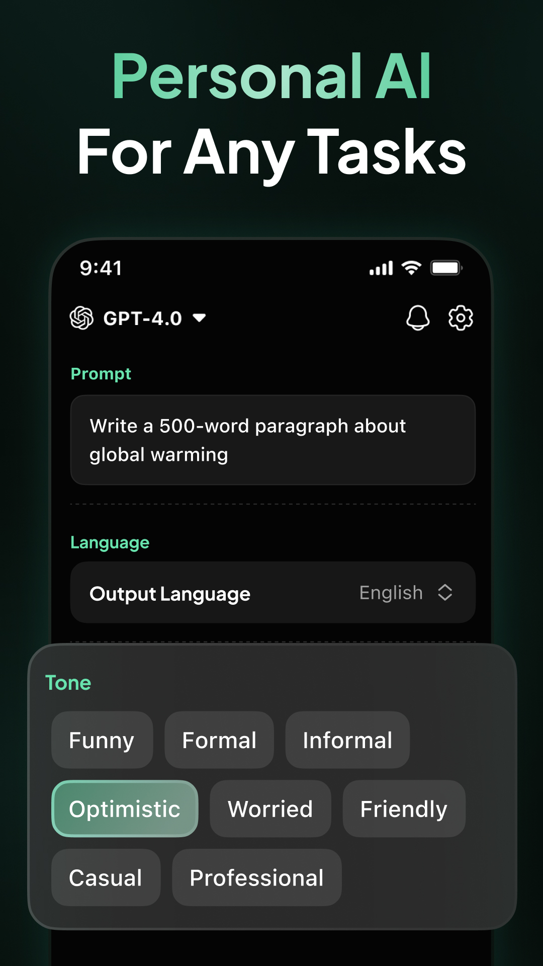 اسکرین شات 6 برنامه Ask Me Anything - AI Chatbot