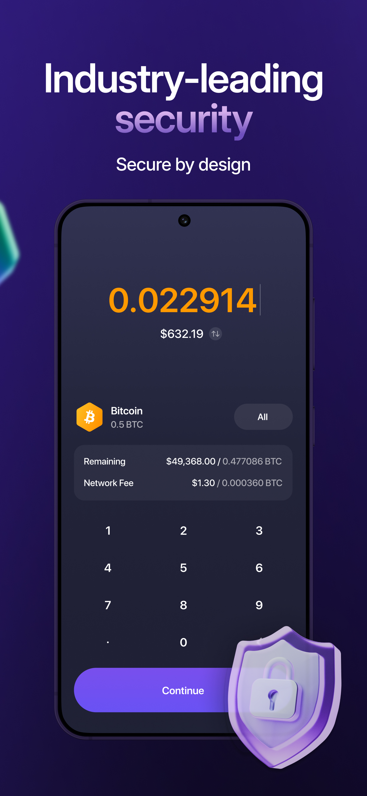 اسکرین شات 5 برنامه Exodus: Crypto Bitcoin Wallet