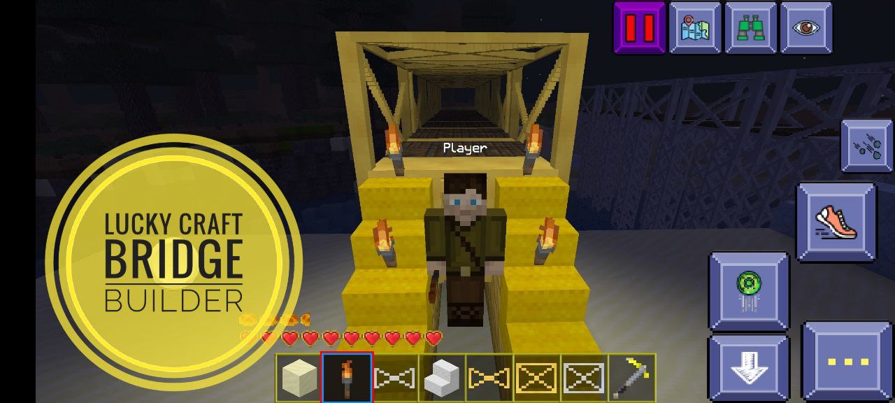 اسکرین شات 2 بازی LuckyCraft Bridge Builder
