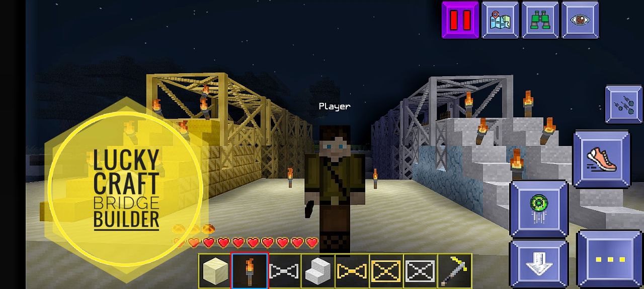 اسکرین شات 4 بازی LuckyCraft Bridge Builder
