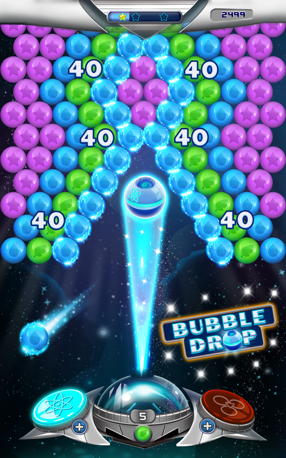 اسکرین شات 4 بازی Space Bubble Explore