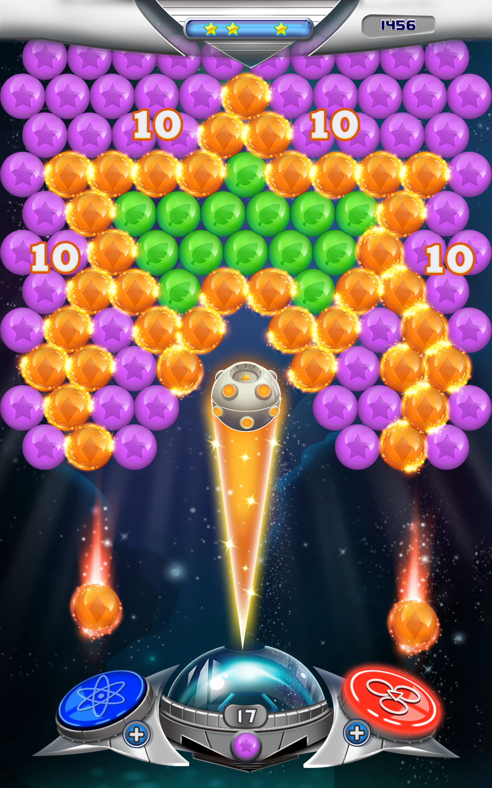 اسکرین شات 1 بازی Space Bubble Explore
