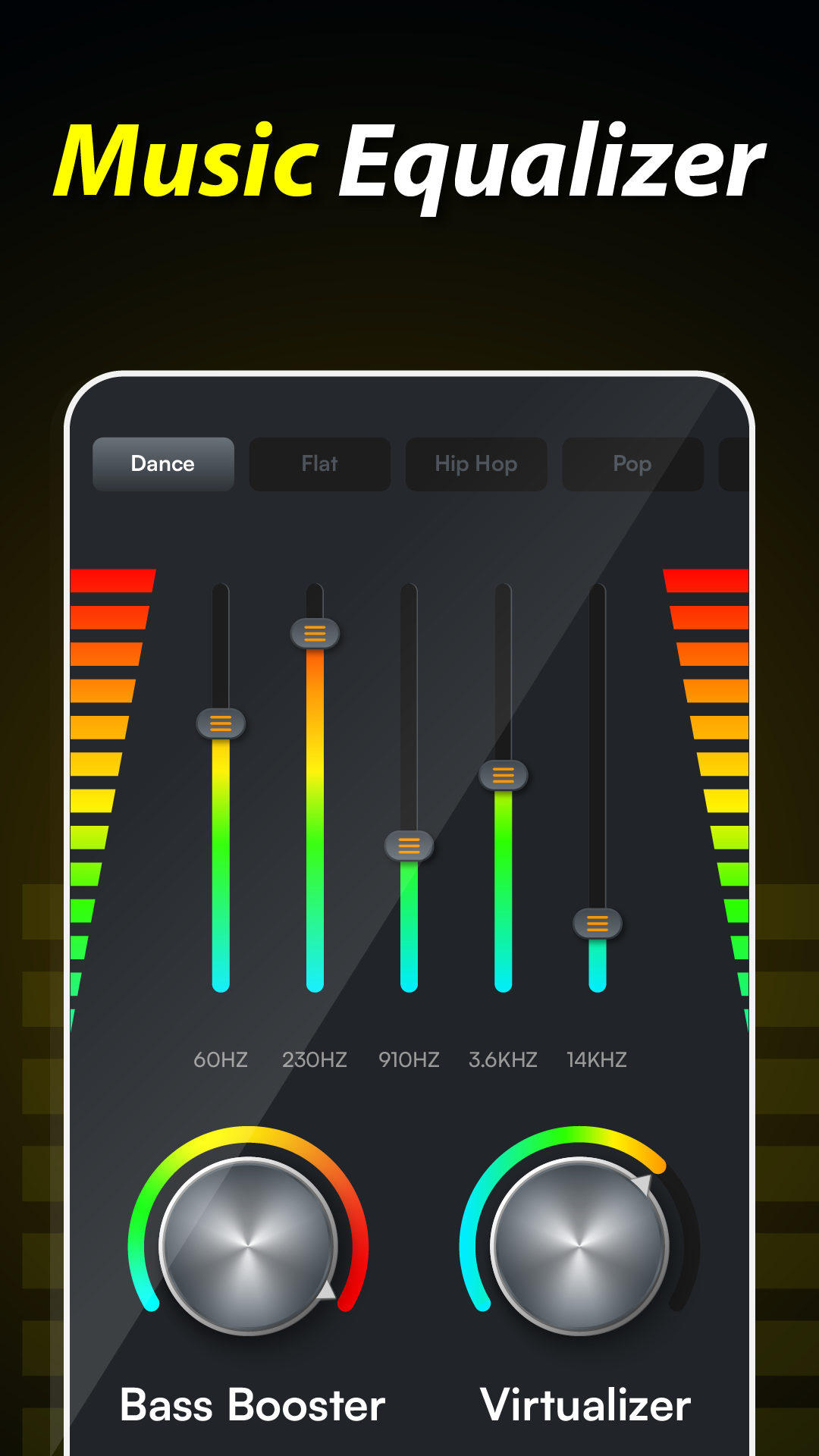 اسکرین شات 3 برنامه Volume Booster - Bass Booster