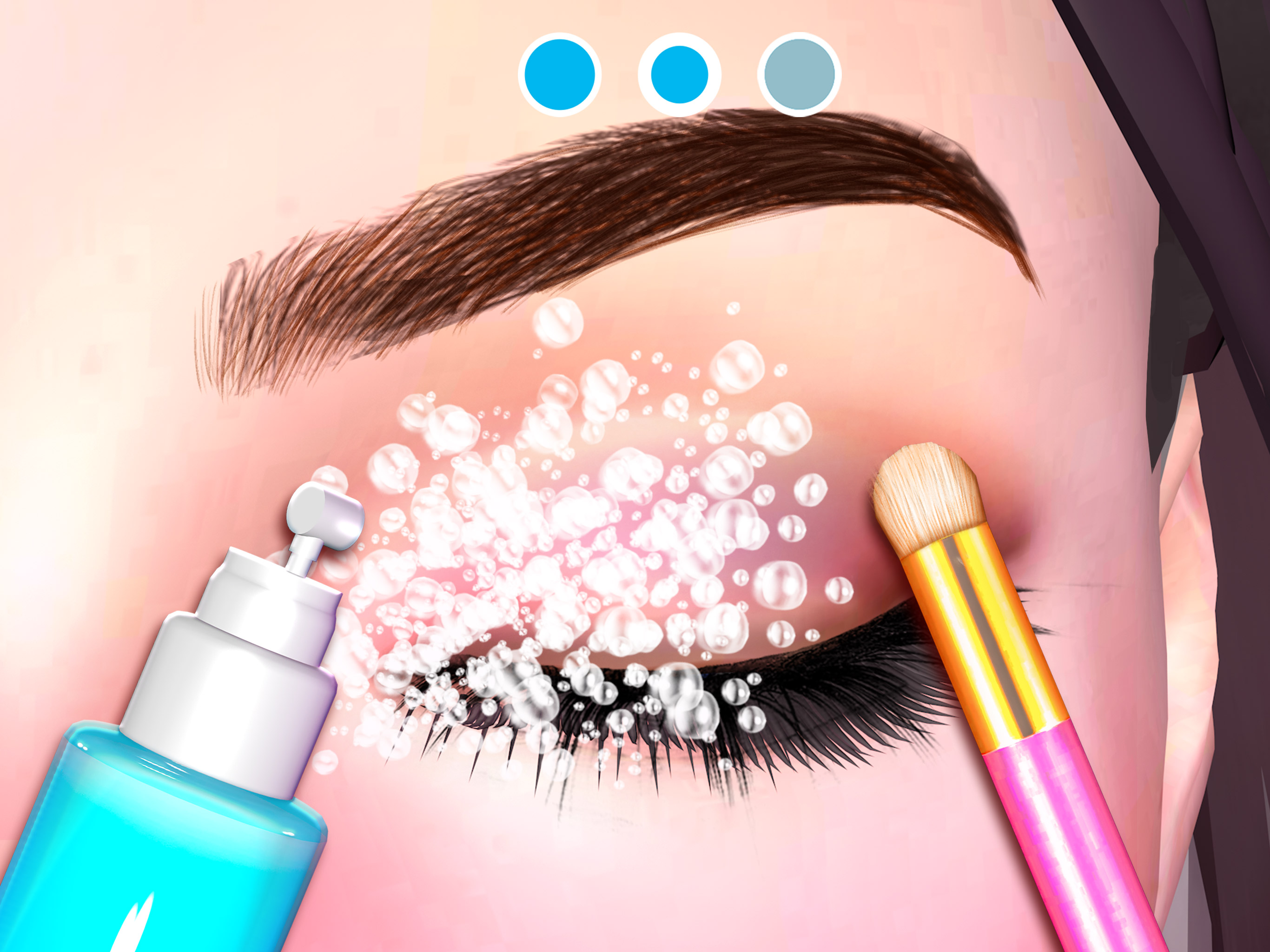 اسکرین شات 4 بازی Eye Makeup Artist Makeup Games