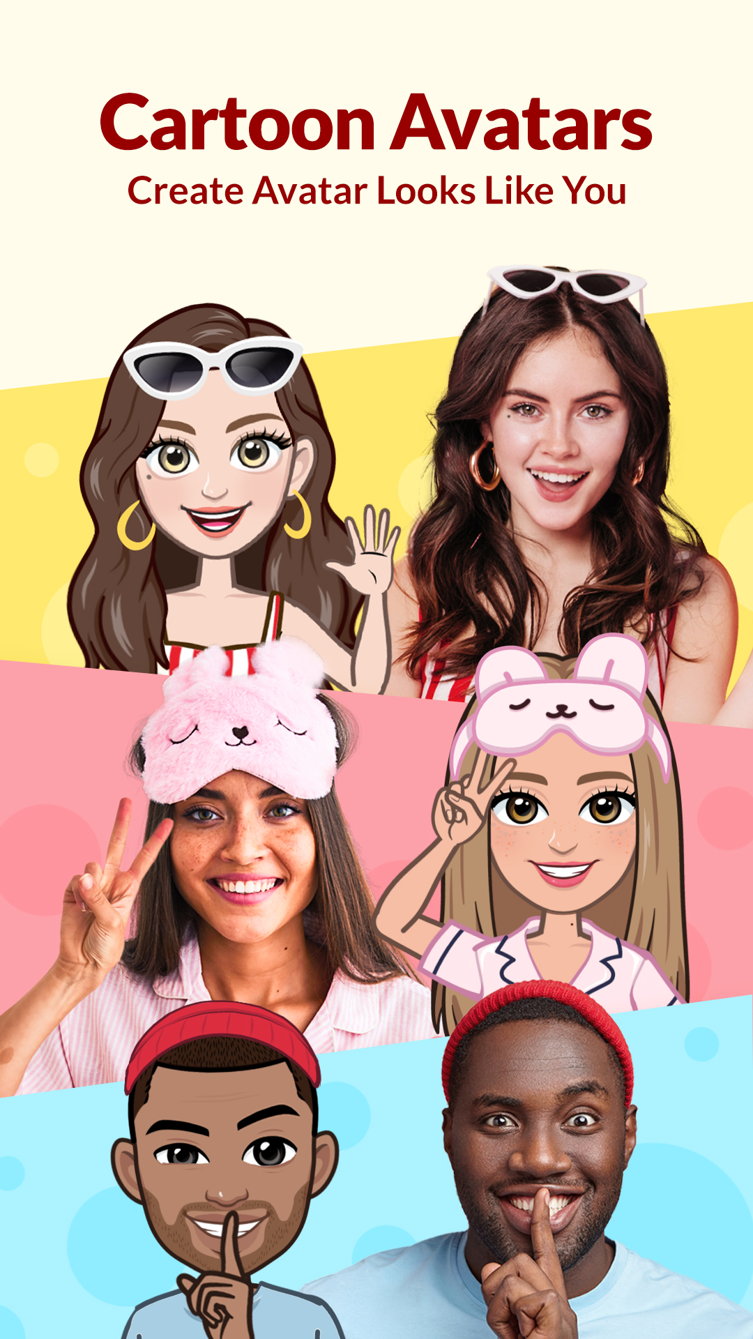 اسکرین شات برنامه Avatoon® - Avatar Maker 1