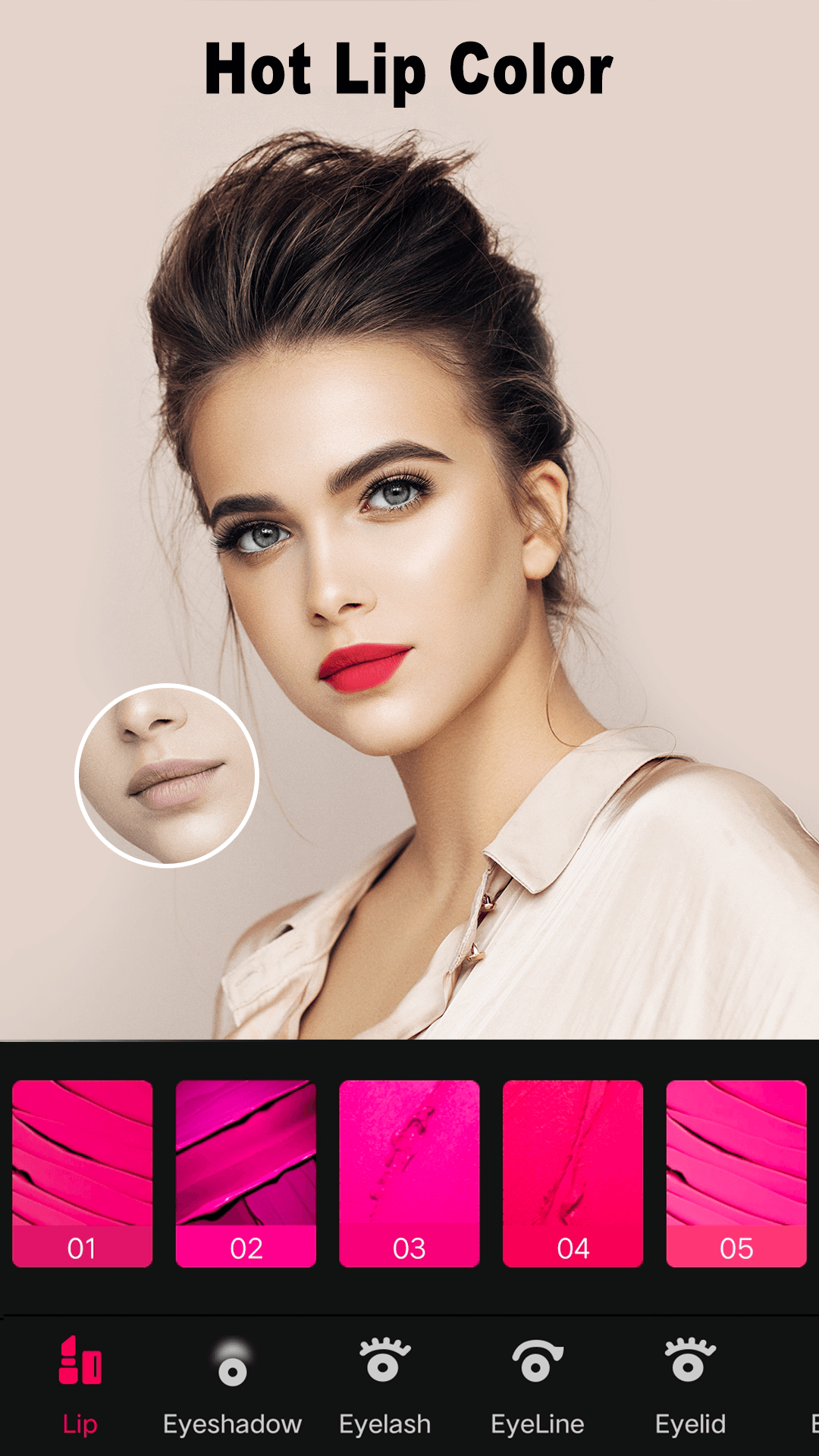 اسکرین شات 1 برنامه Beauty Makeup Photo Editor