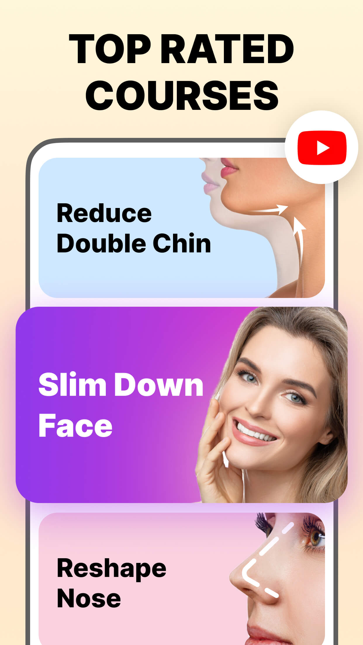 اسکرین شات 6 برنامه Face Yoga Exercises, Skin Care