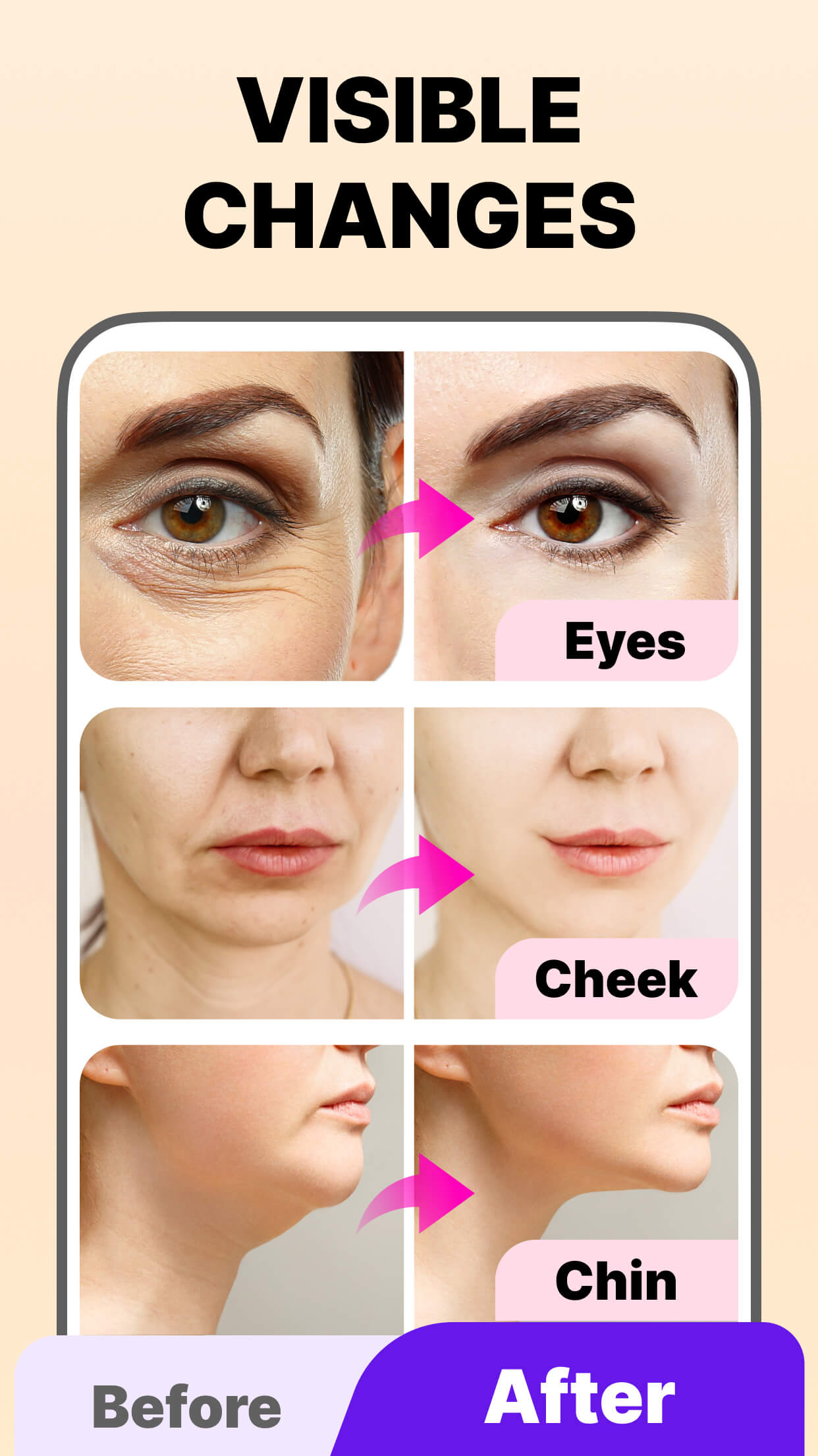 اسکرین شات برنامه Face Yoga Exercises, Skin Care 8
